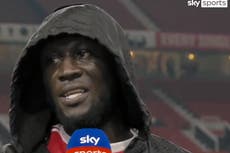 ‘I’m a bit flustered right now’: Stormzy takes on football pundit role at Old Trafford