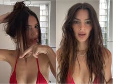 Emily Ratajkowski gives herself DIY hair cut: ‘Not my best work’