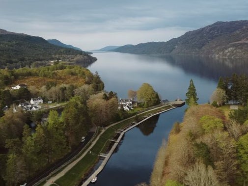 The Lovat sits on the edge of Loch Ness