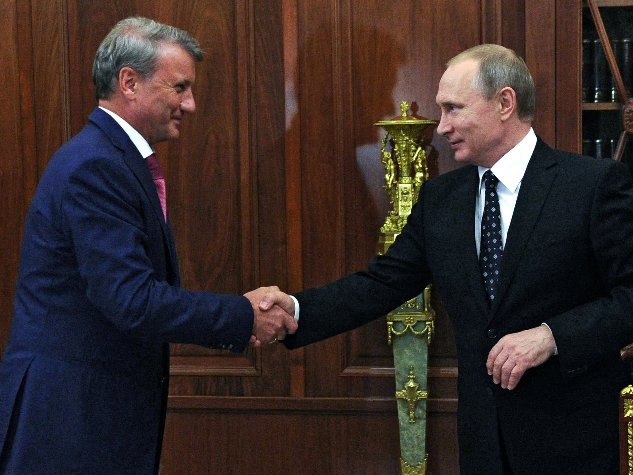 Herman Gref, CEO of Sberbank, is said to be a close ally of Vladimir Putin