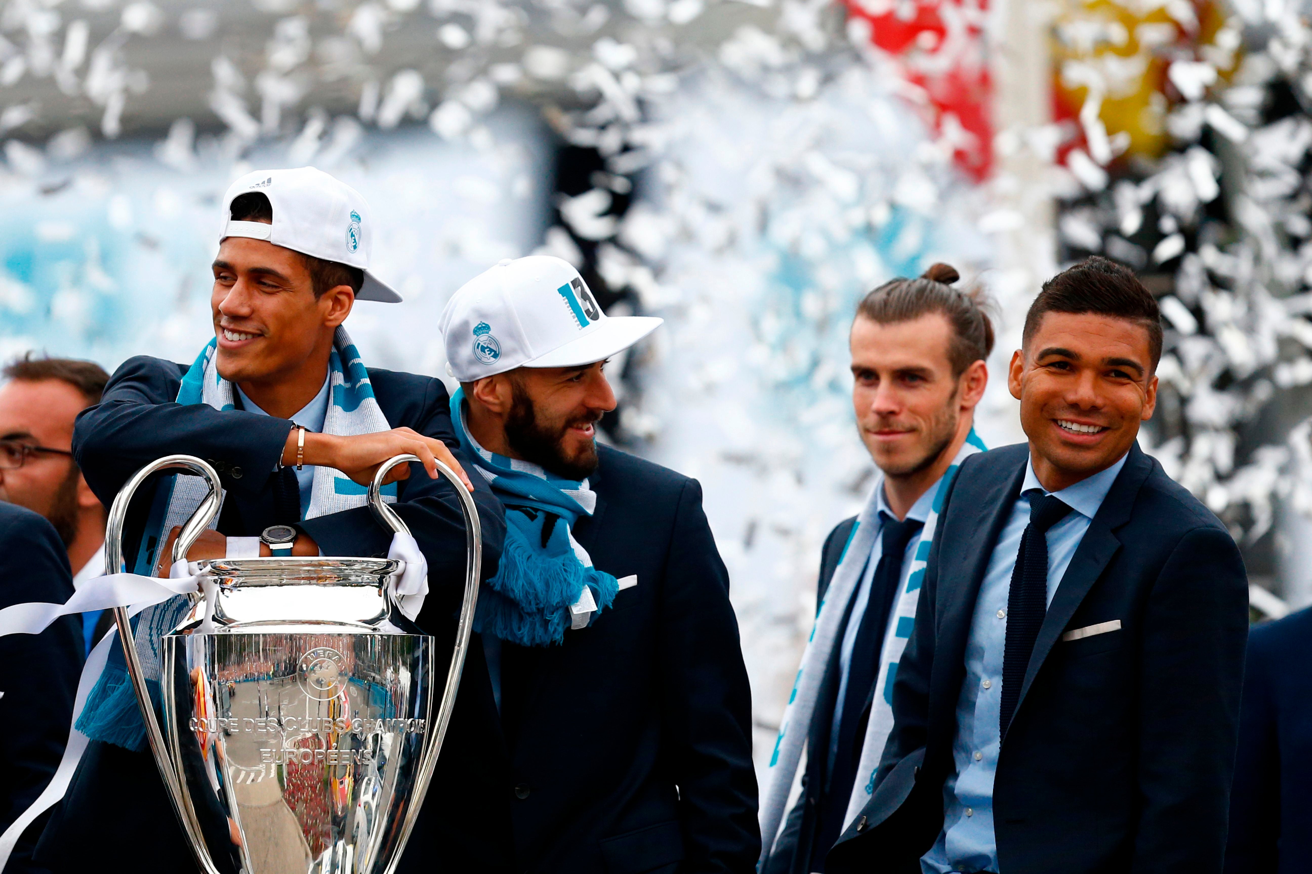 Varane and Casemiro won four Champions Leagues together at Real Madrid