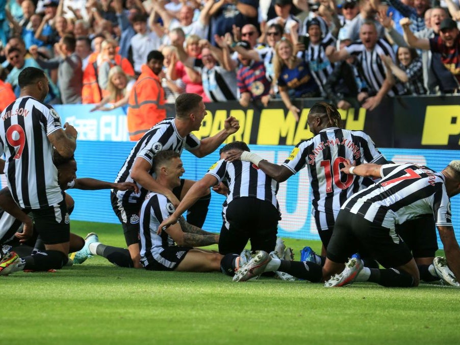 Newcastle caught Man City out on the counter during their 3-3 draw earlier this season