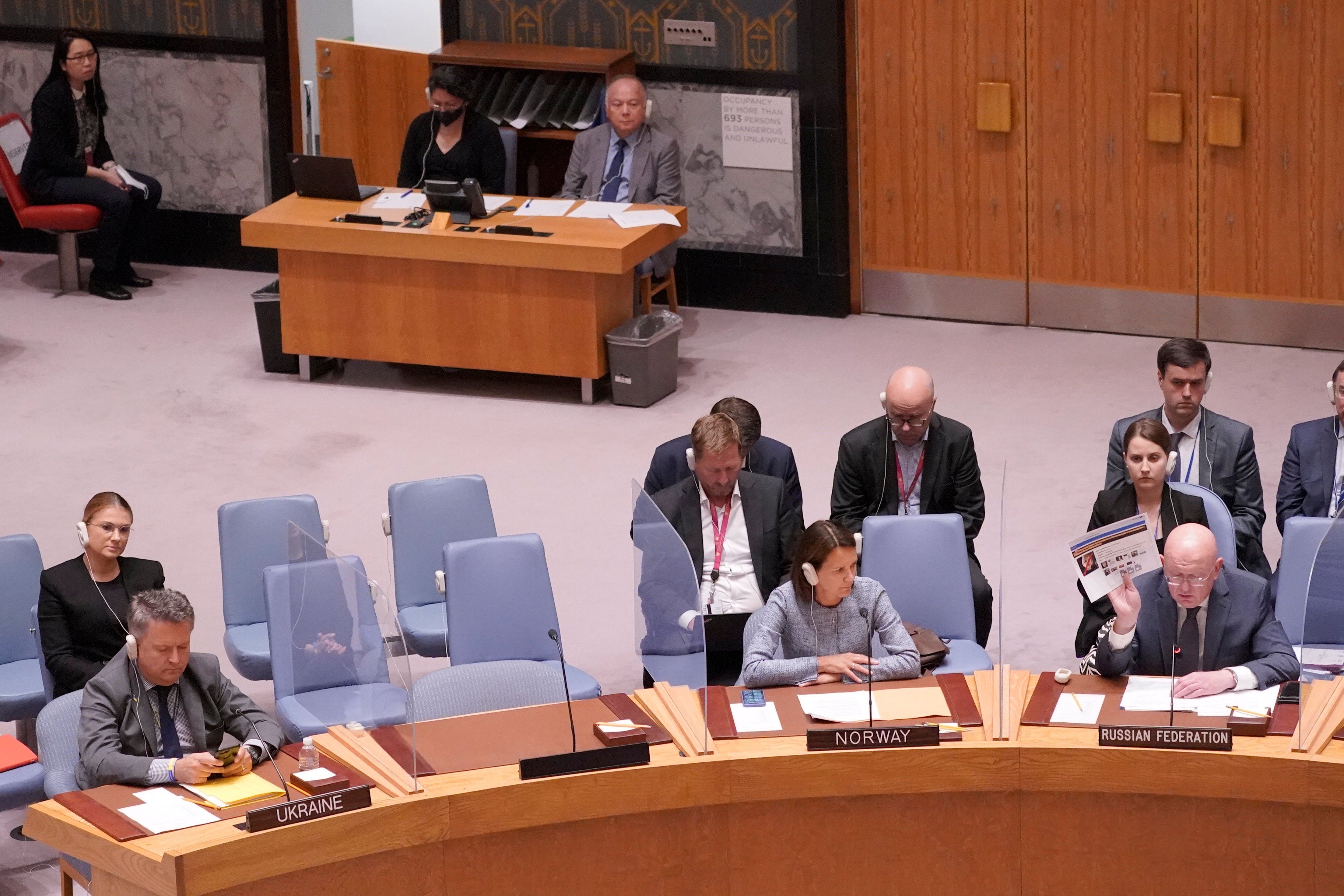 UN Russia Ukraine War Nuclear Threats