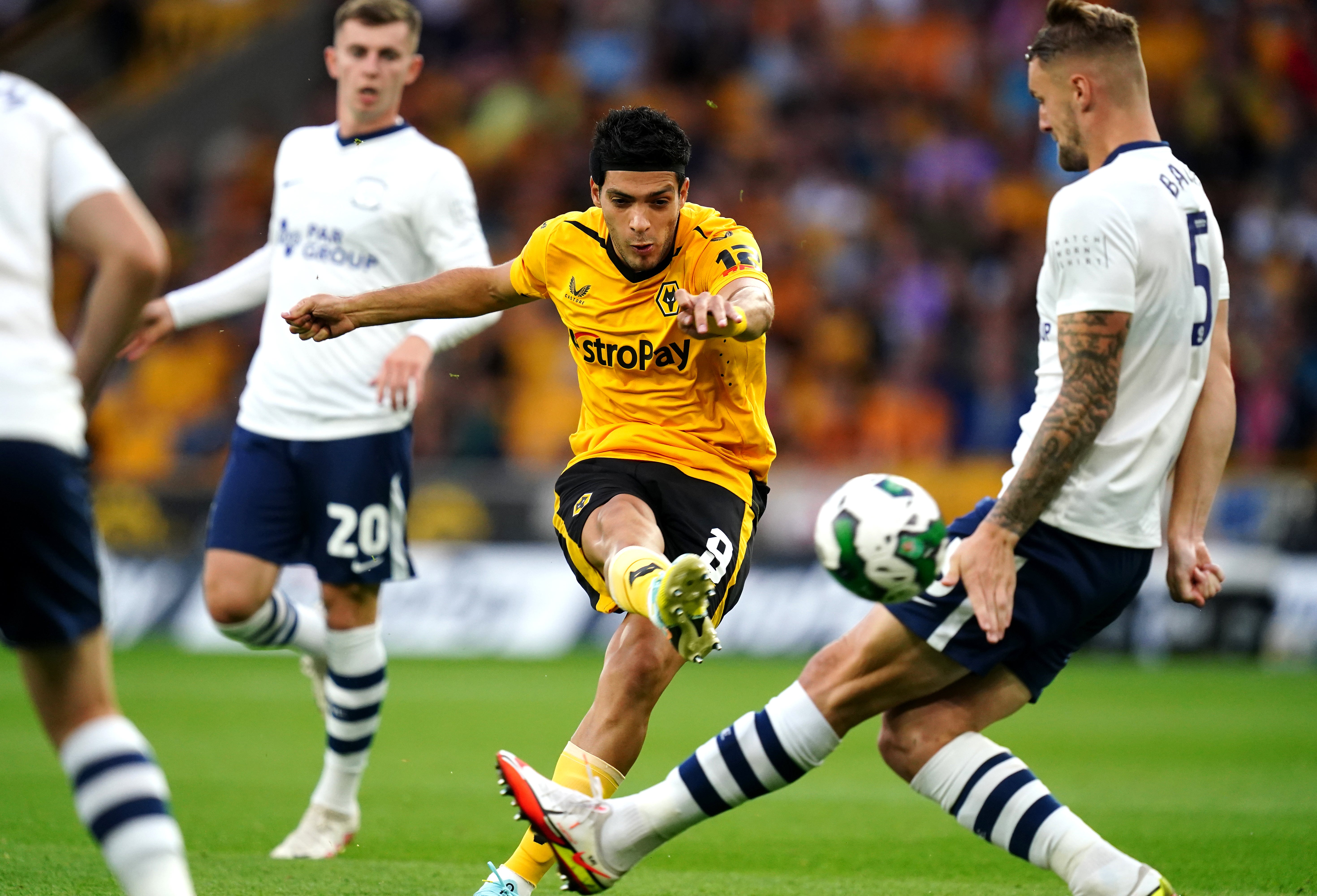 Raul Jimenez (pictured) earned praise from Wolves boss Bruno Lage (David Davies/PA)