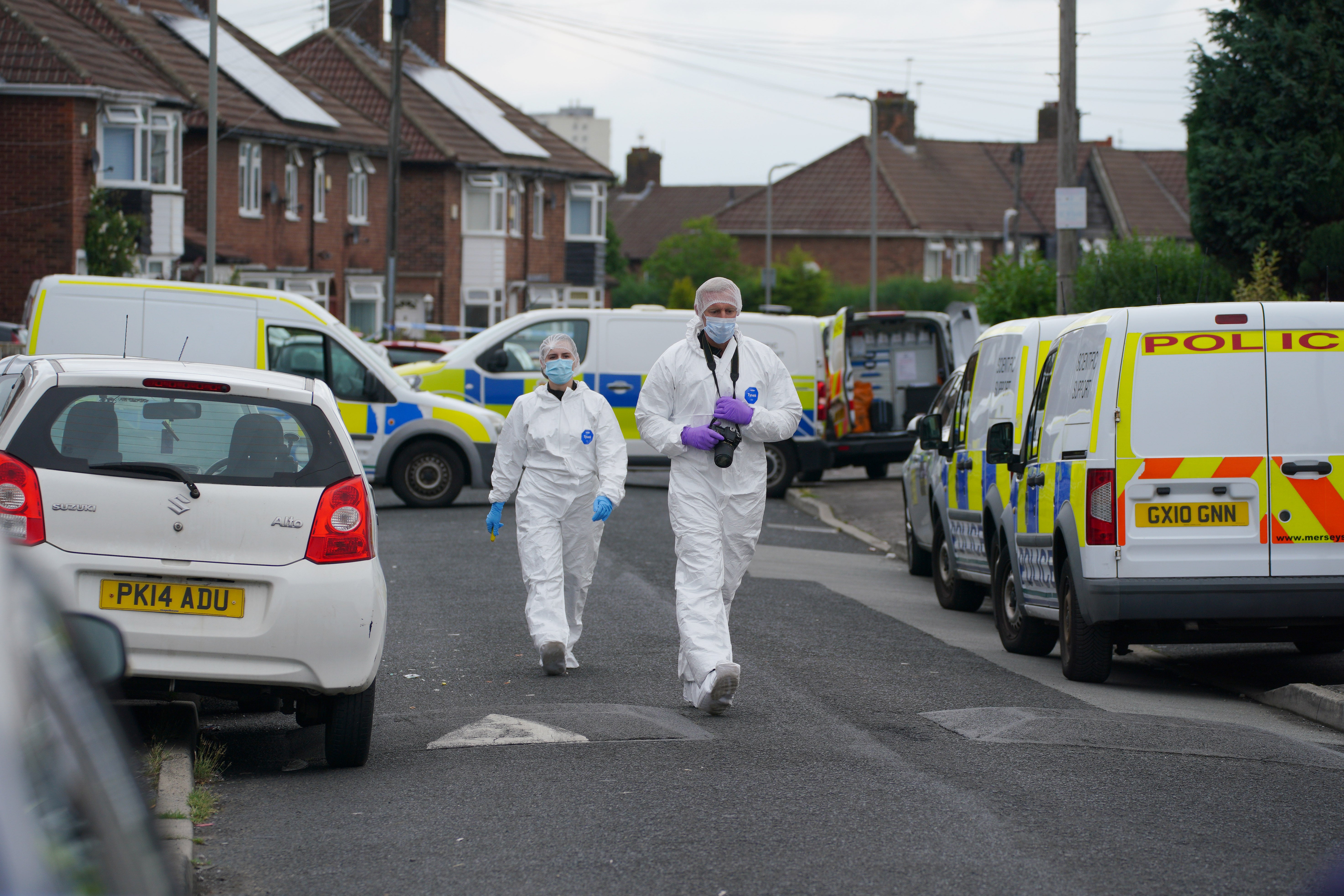 The people of Liverpool have been urged to turn in the masked gunman who killed a nine-year-old girl as he chased his intended target into her home (Peter Byrne/PA)