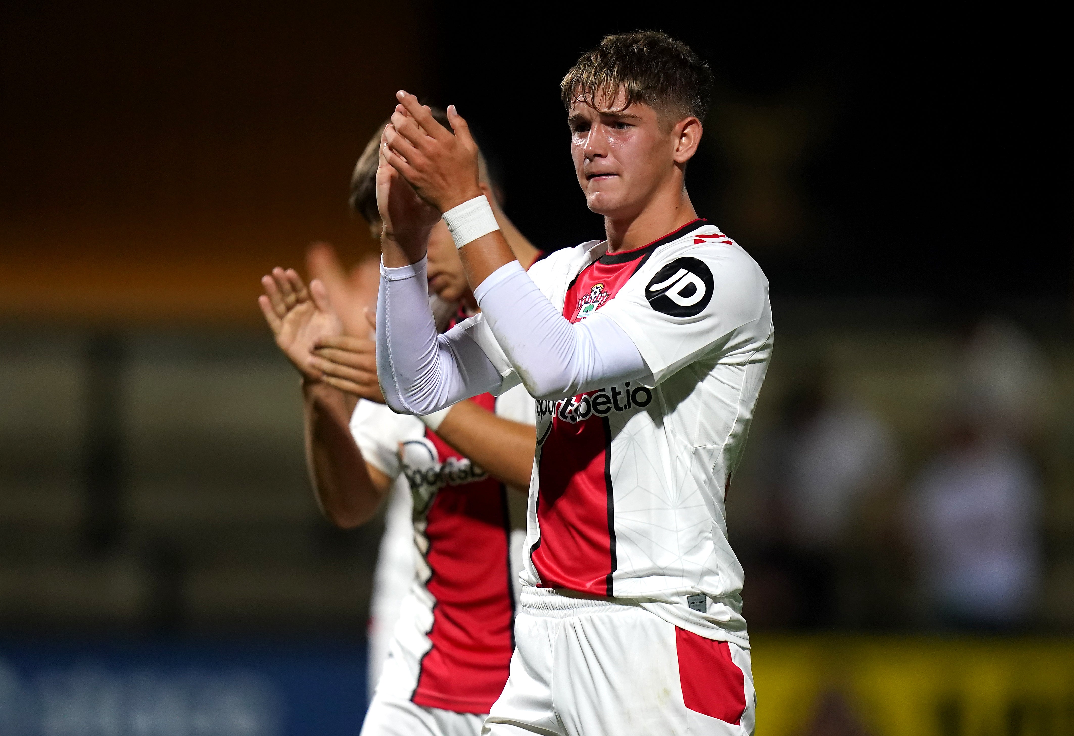 Dominic Ballard became the fifth youngest goalscorer in Southampton’s history (Adam Davy/PA)