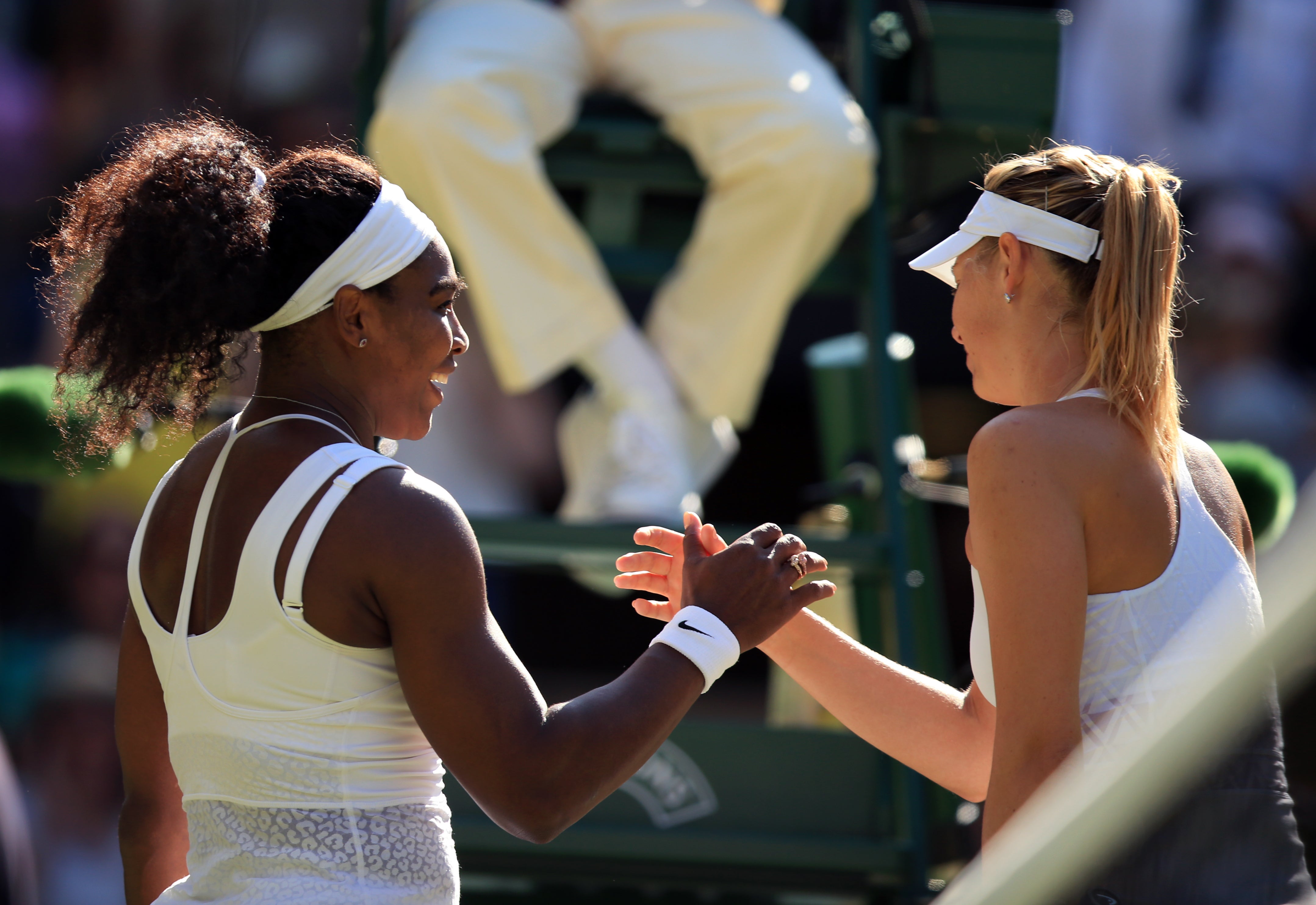 Serena Williams dominated her younger rivals, such as five-time major winner Maria Sharapova (Mike Egerton/PA)