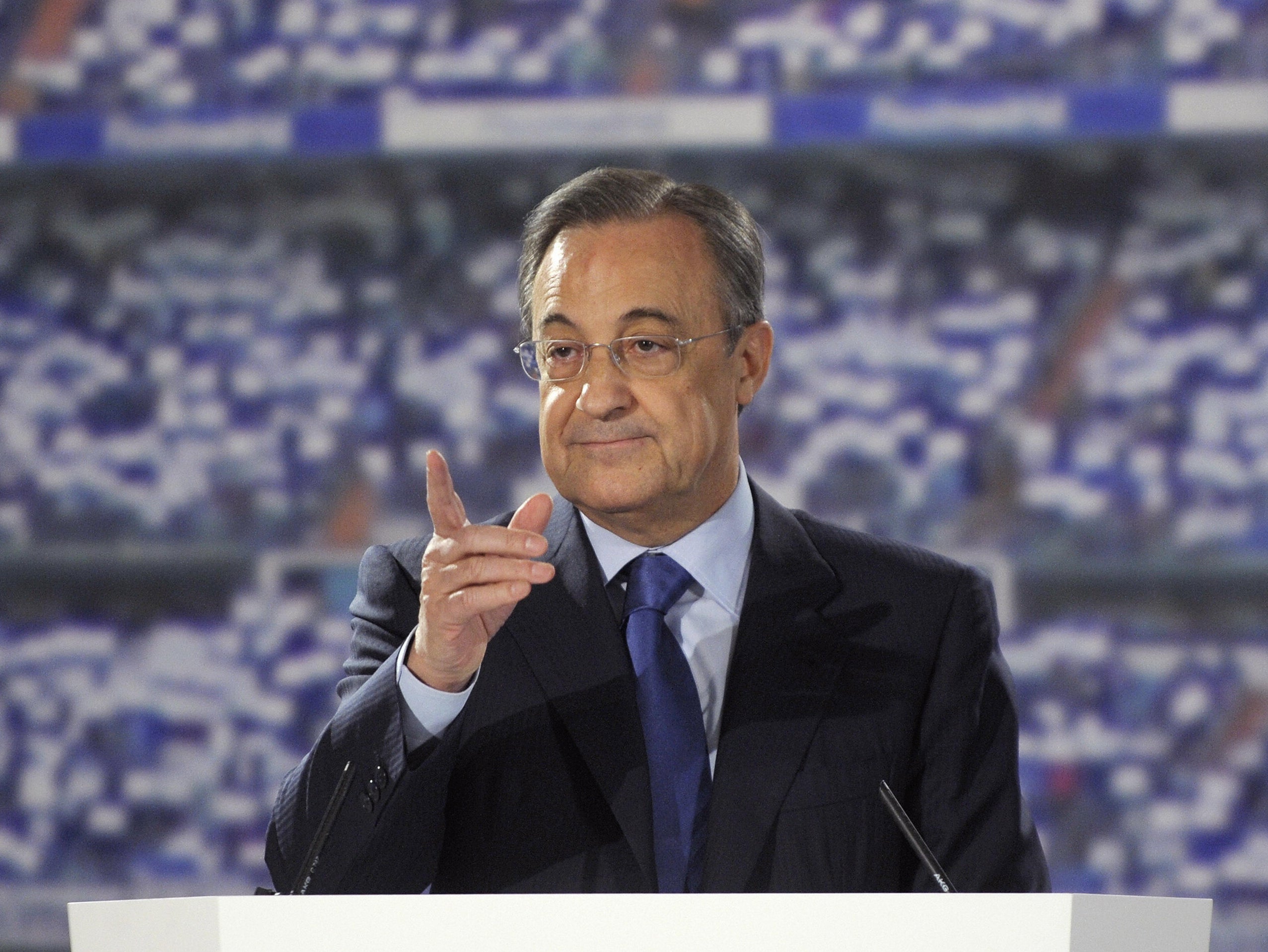 Real Madrid president Florentino Perez is a key figure in ‘The Figo Affair’