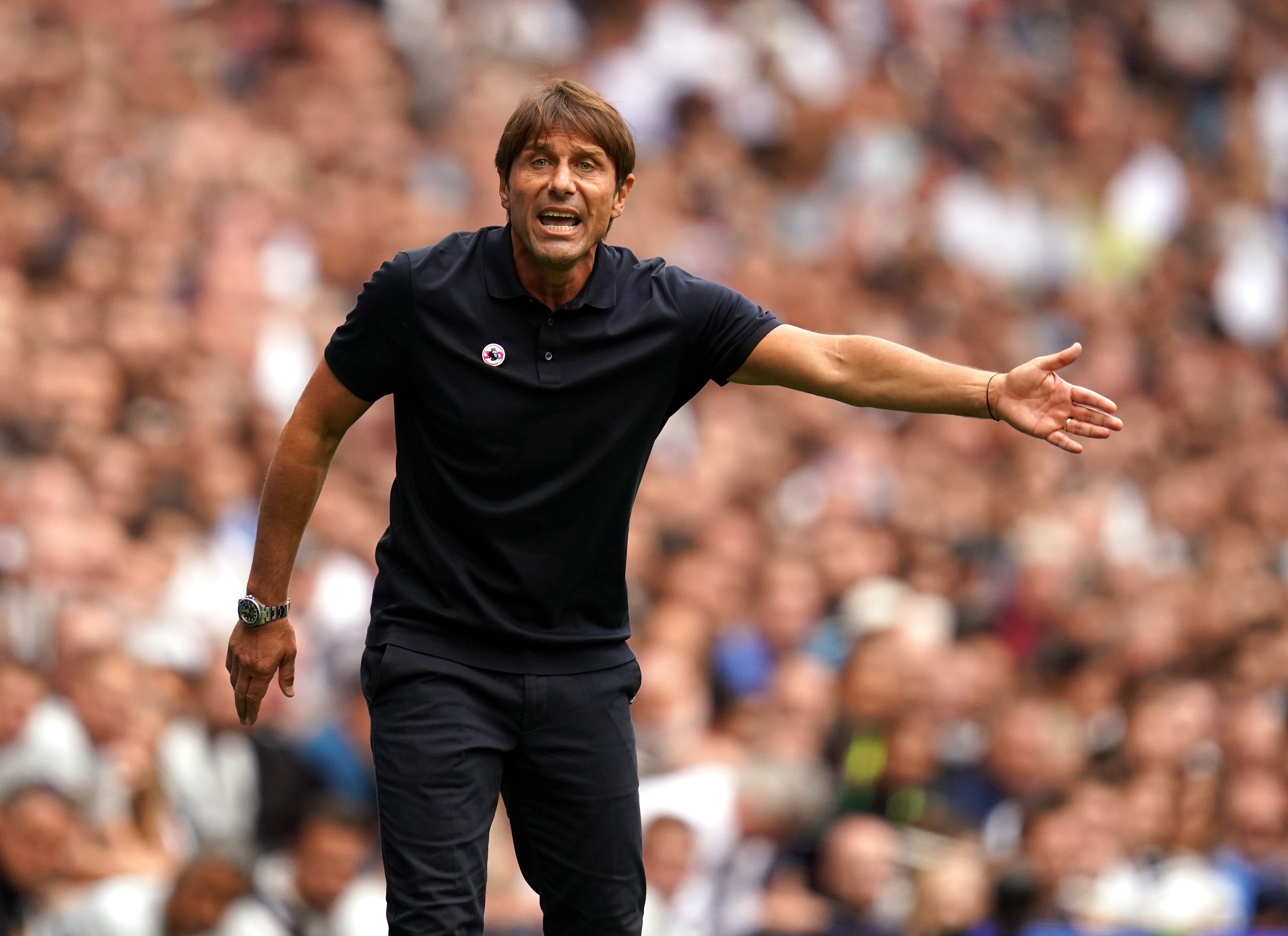 Tottenham manager Antonio Conte was fined £15,000 (John Walton/PA)