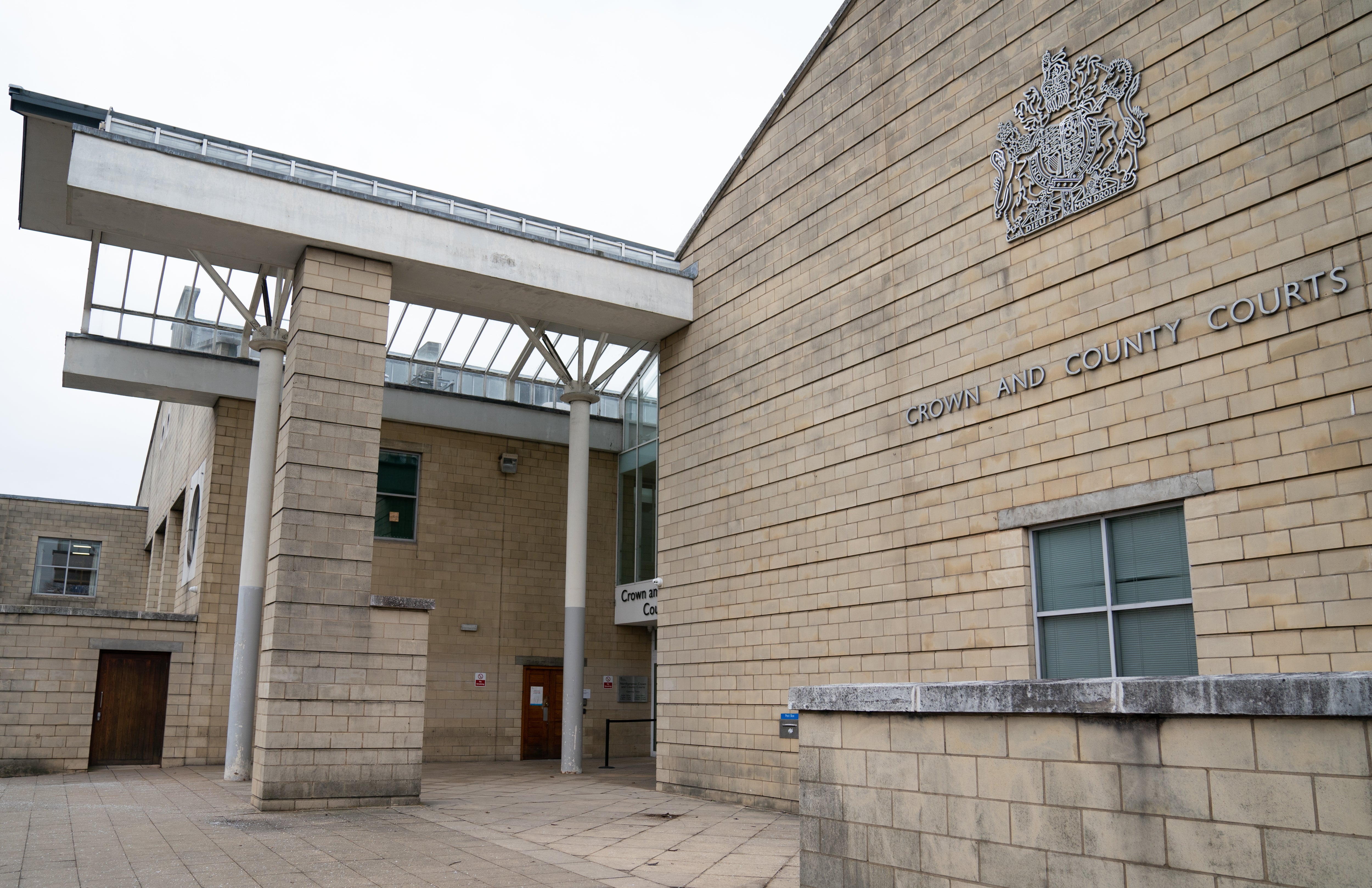 Northampton Crown and County Court, where Sergiu Boianjiu is on trial. (Joe Giddens/PA)