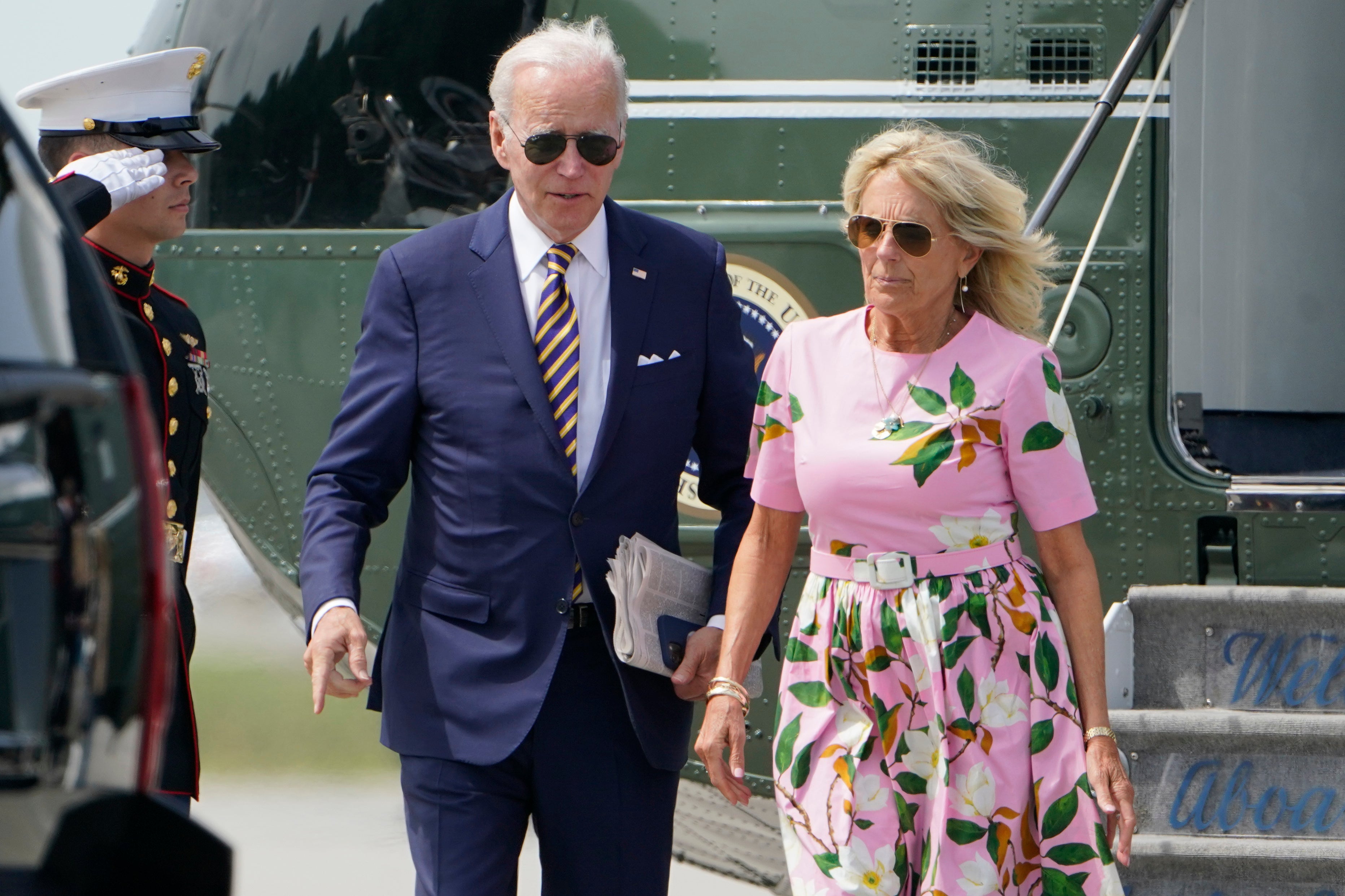Virus Outbreak Jill Biden