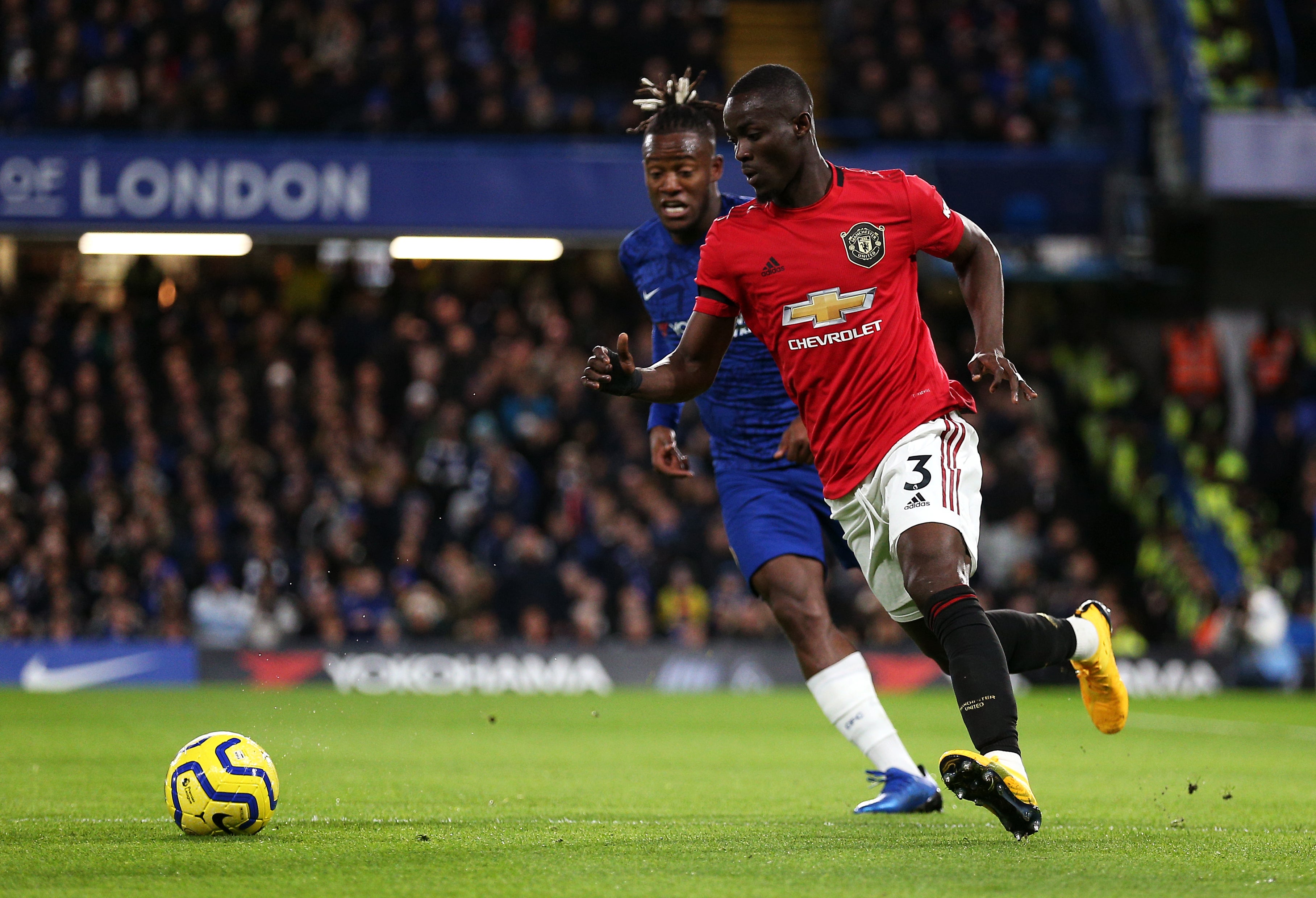 Bailly (right) has been with United since 2016 (Nigel French/PA)