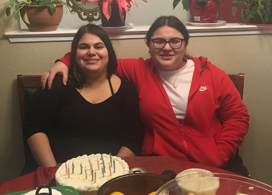 Jolissa tried to call her sister Irene (pictured together) before going missing