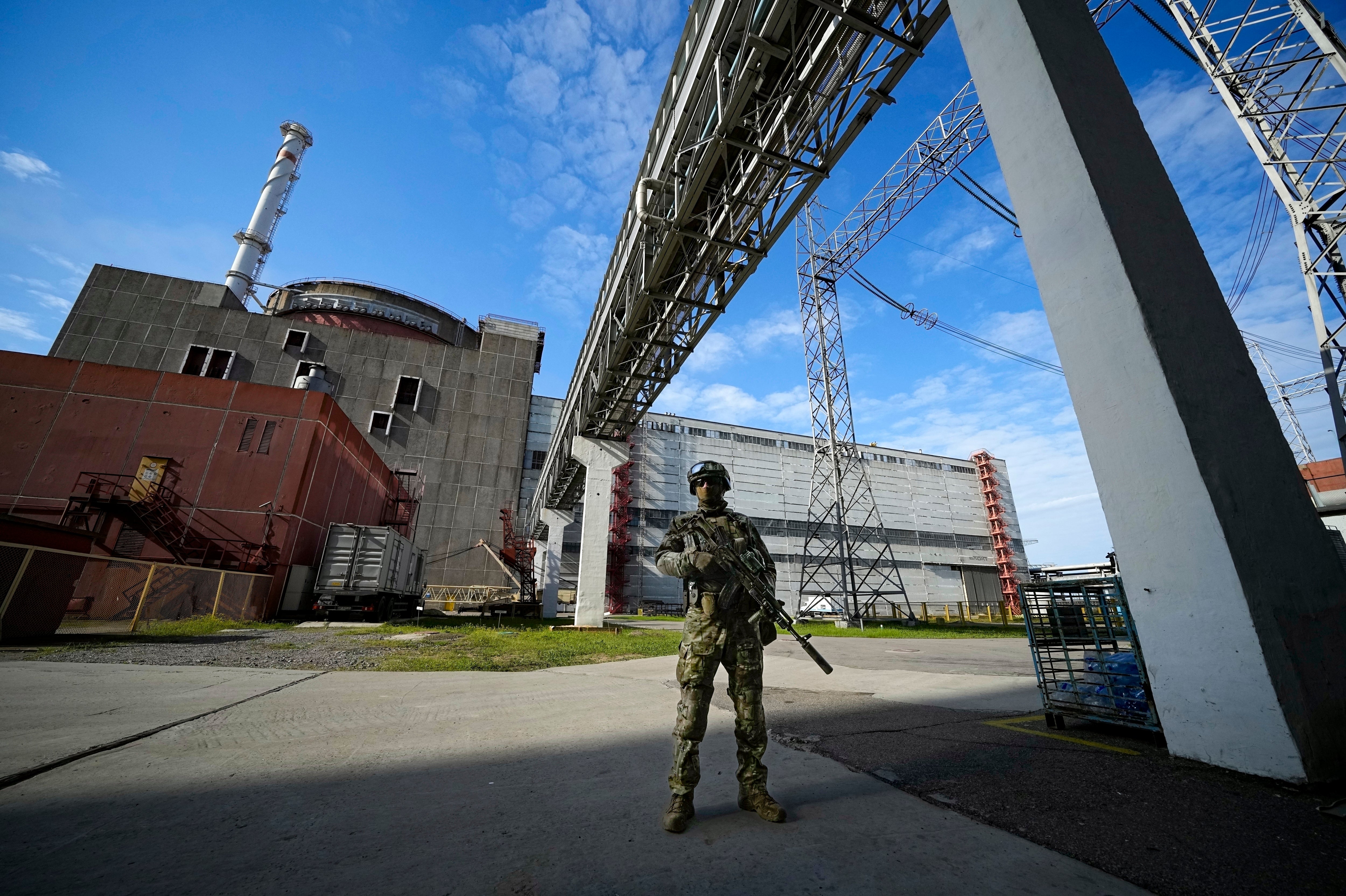 Zaporizhzhia is Europe’s largest nuclear power plant