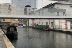 Thunderstorm warning as torrential downpours batter the UK