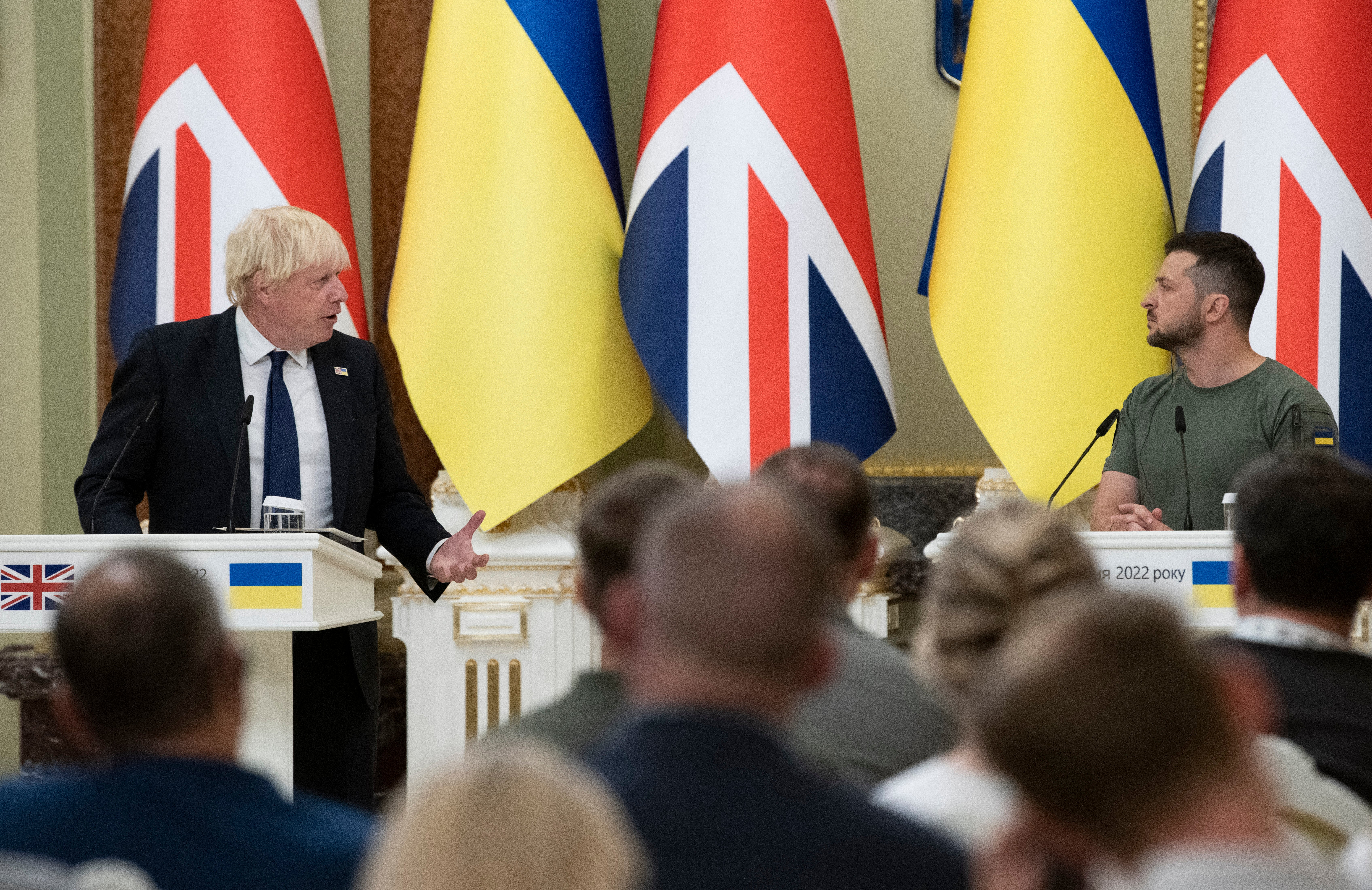 Russia Ukraine War Britan