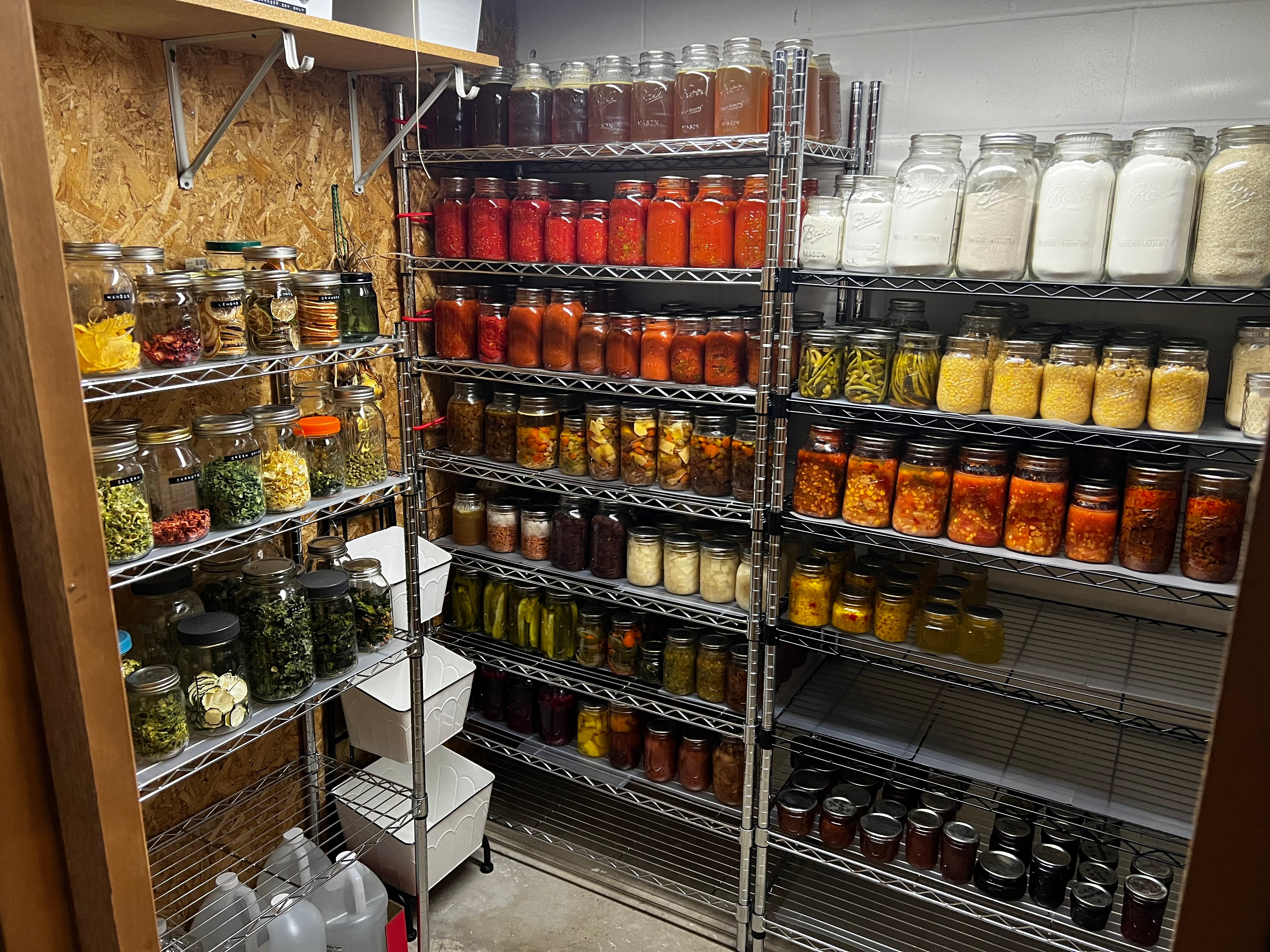 Shaw’s pantry full of meals