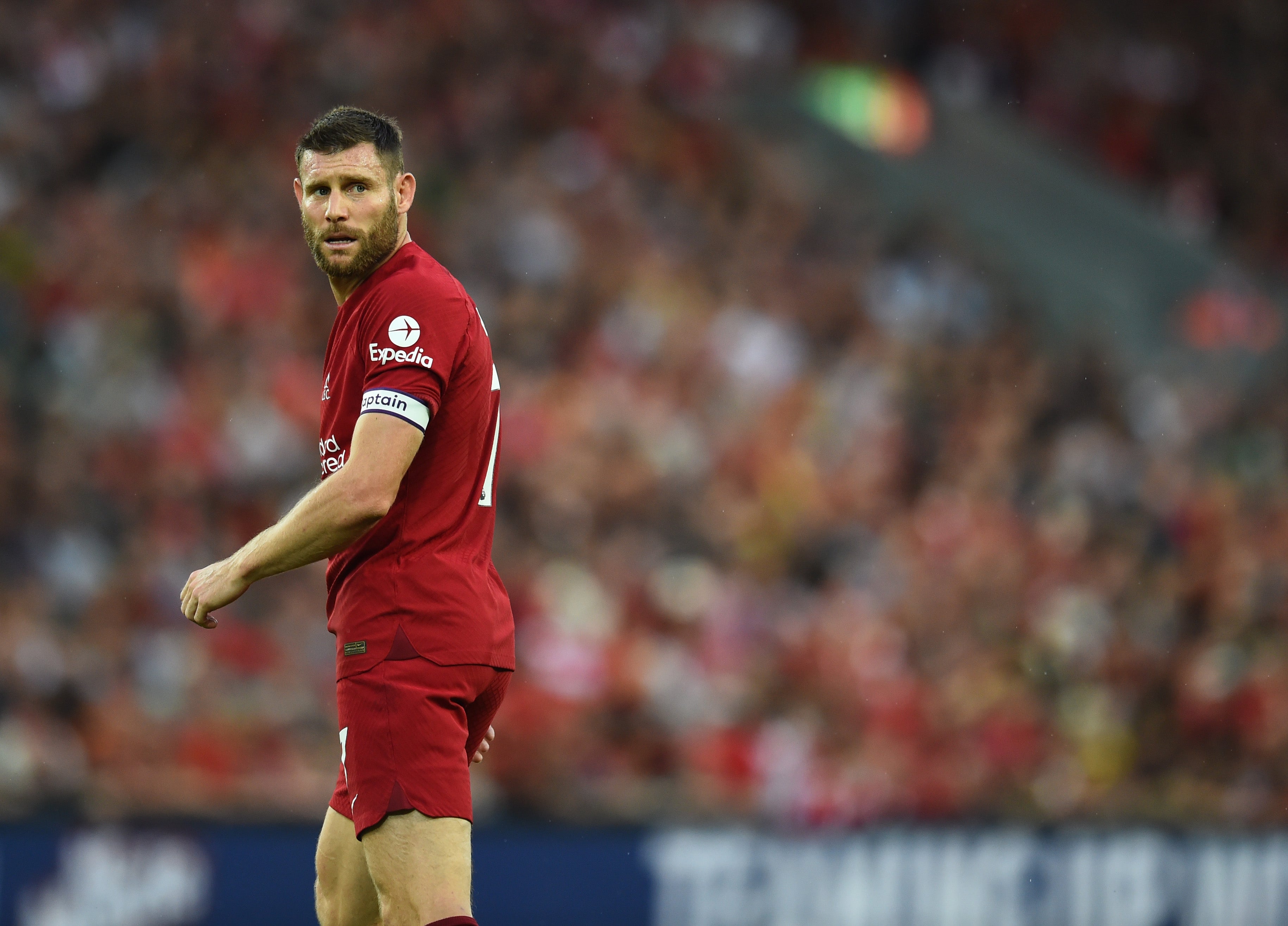 James Milner turns 37 in January and has started the season in midfield for Liverpool