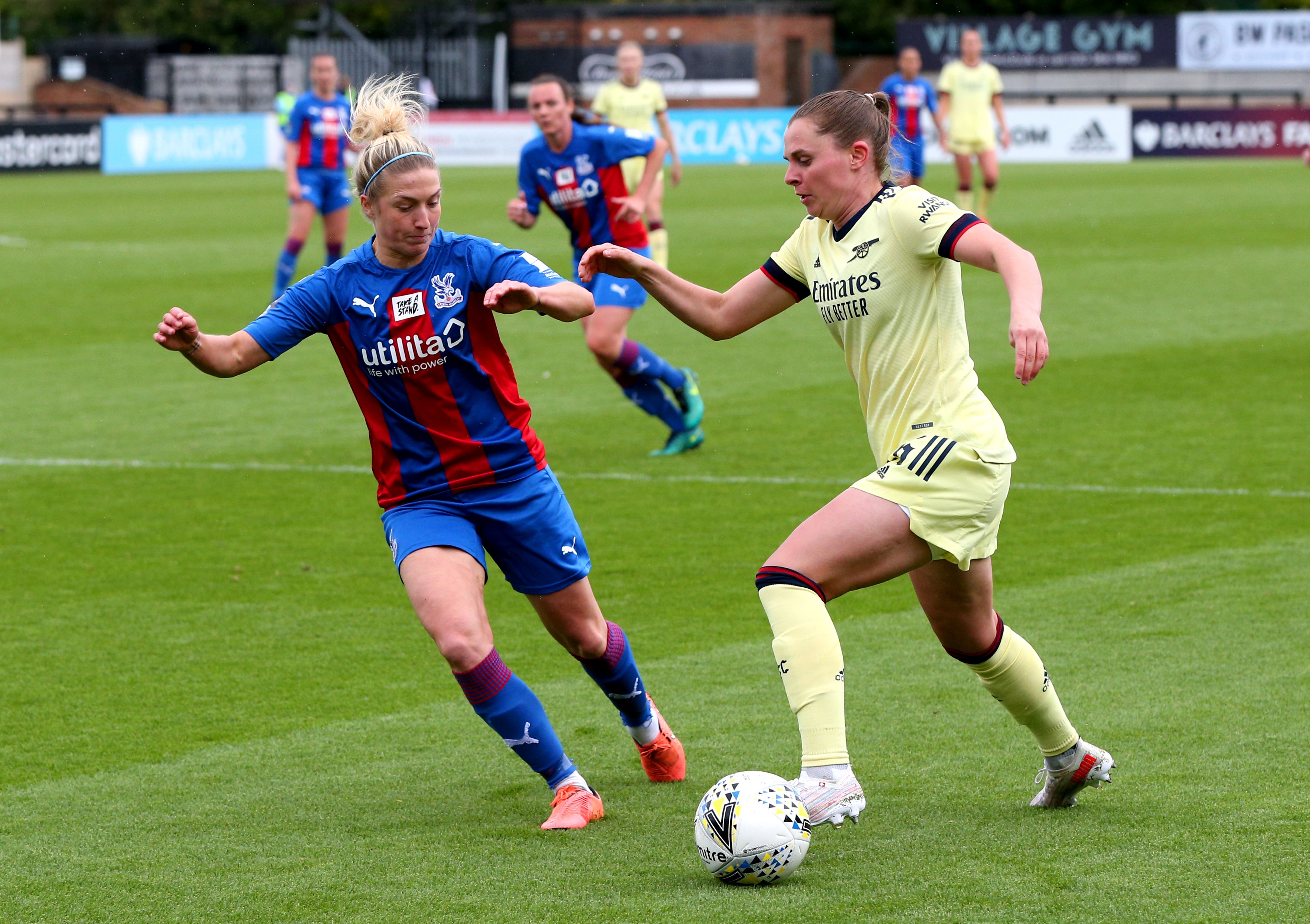 Crystal Palace have ambitions to compete against the likes of Women’s Super League high-fliers Arsenal (Jonathan Brady/PA)