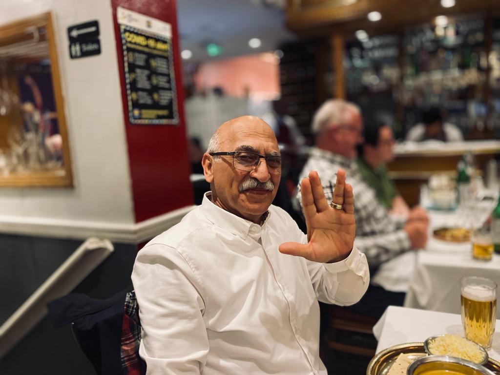 Anoosheh Ashoori is running the London Marathon after he was released from prison in Iran in March