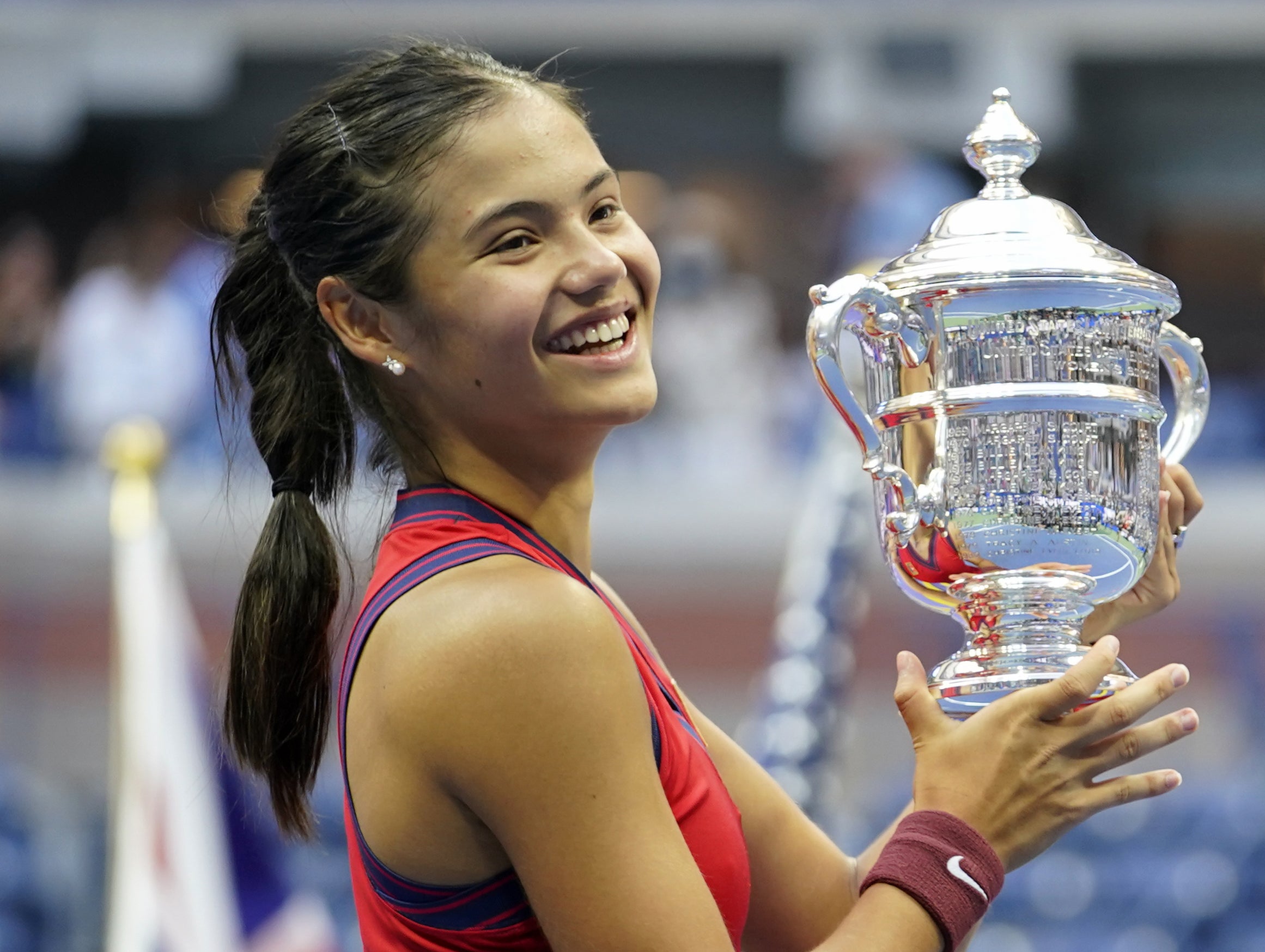 Emma Raducanu begins the defence of her trophy against Alize Cornet (PA)