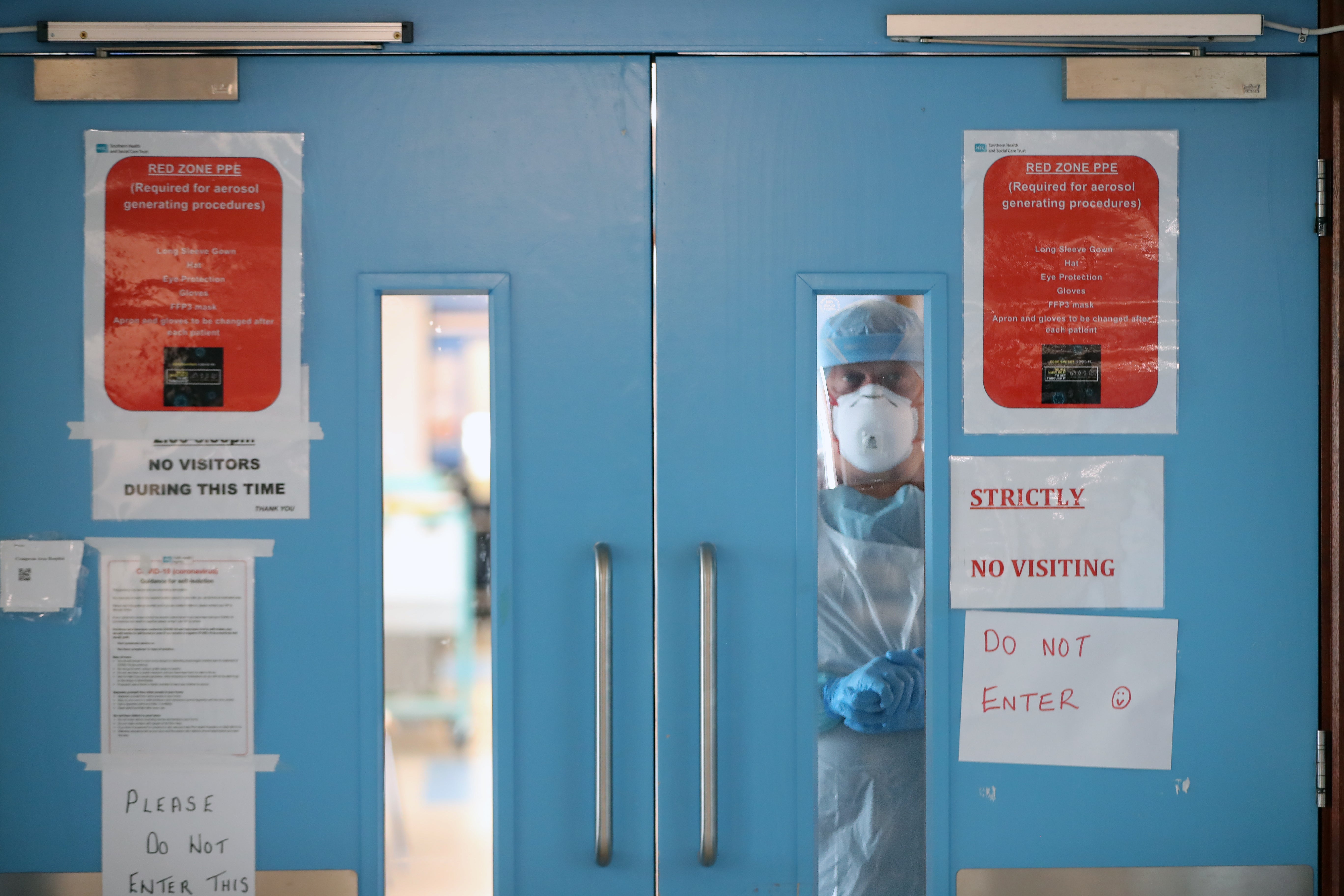 Frontline workers have been honoured with the Freedom of the City of Belfast in recognition of their work during the coronavirus pandemic (Niall Carson/PA)