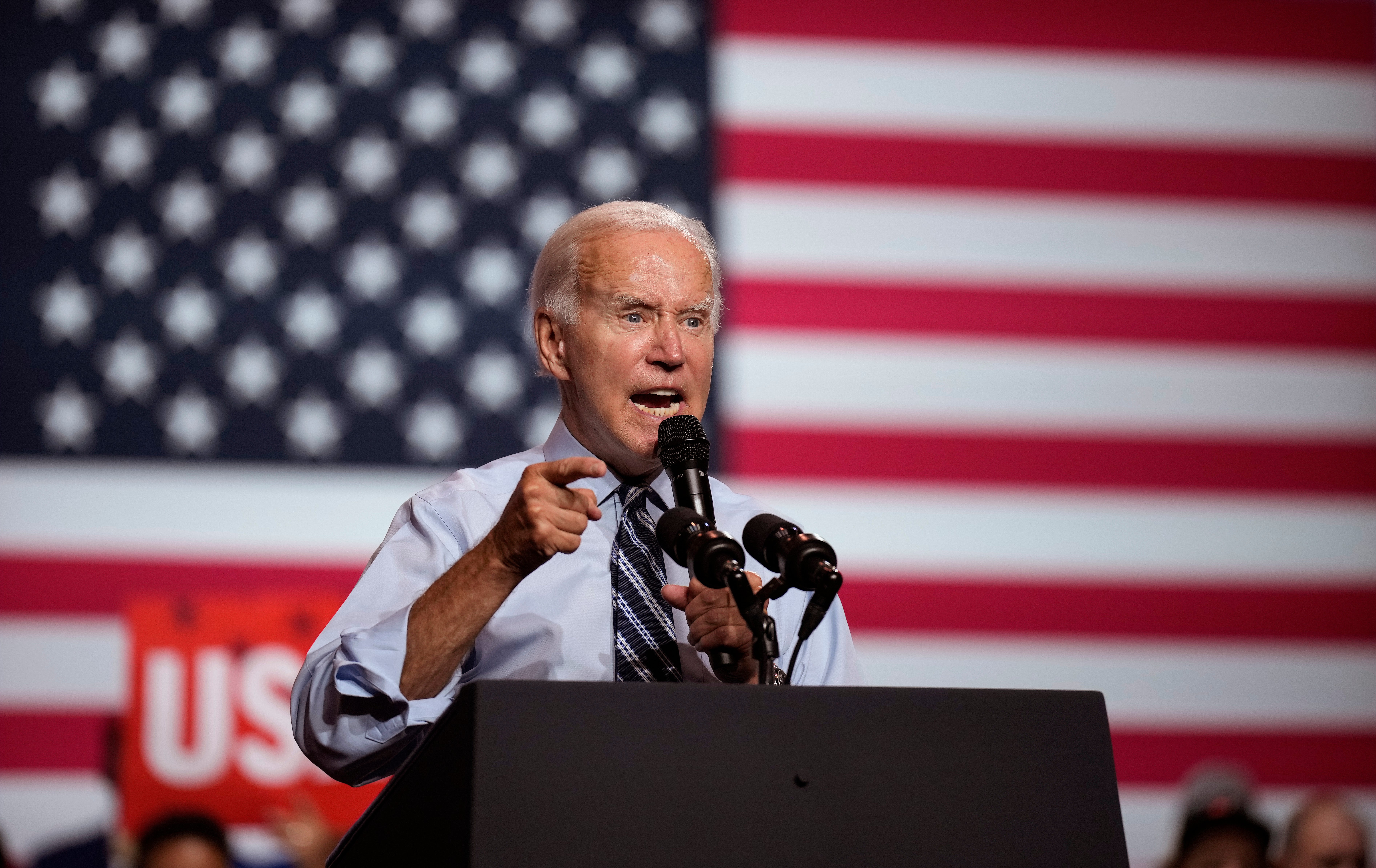 Biden shuts down 2020 election heckler at campaign launch: ‘Ignorance knows no boundaries’