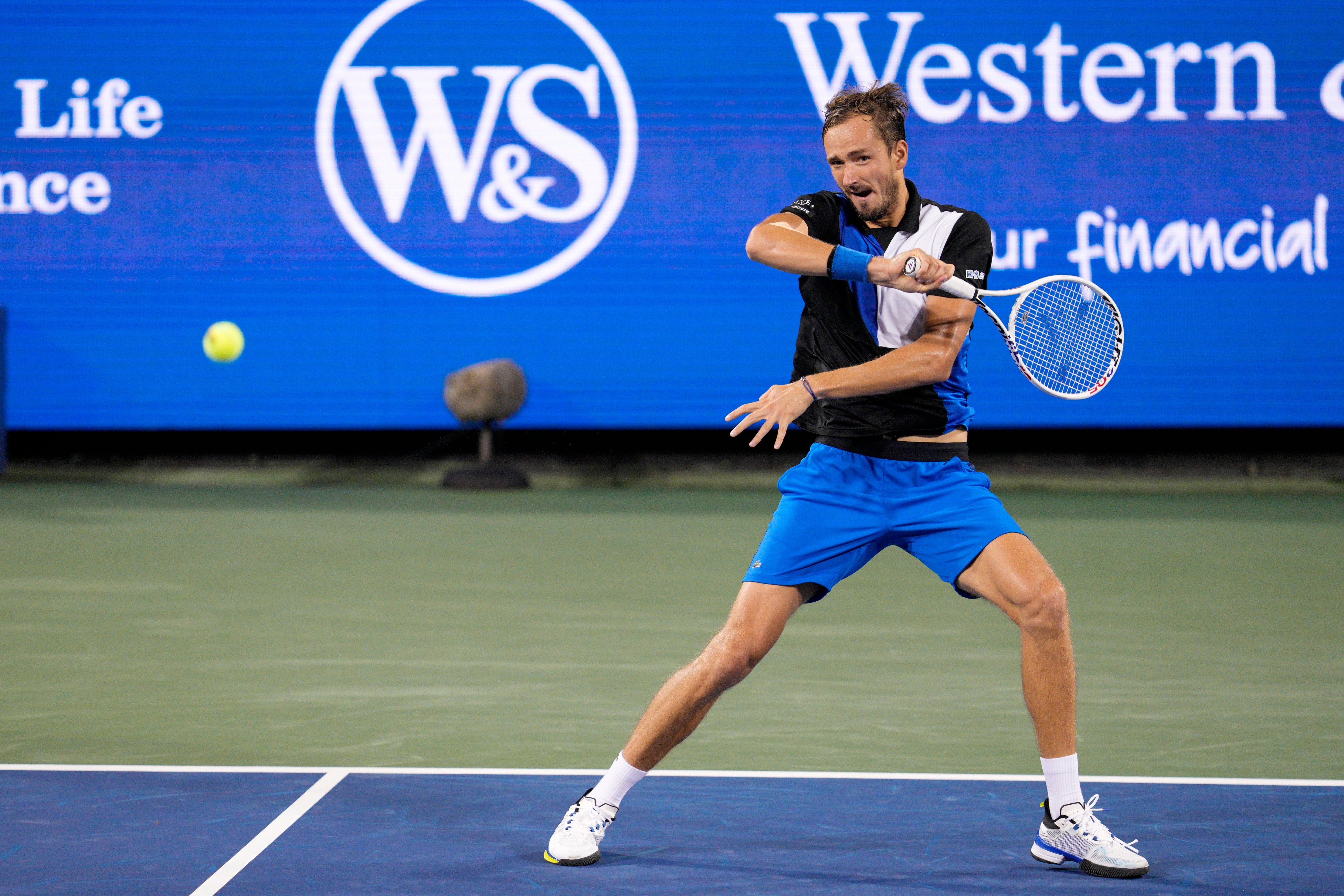 Daniil Medvedev defends his title (Jeff Dean/AP)