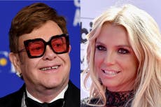 Elton John hopes Britney Spears collaboration will ‘restore her confidence in herself’