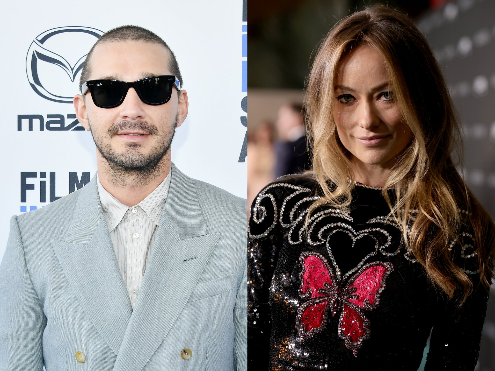 Shia LaBeouf and Olivia Wilde