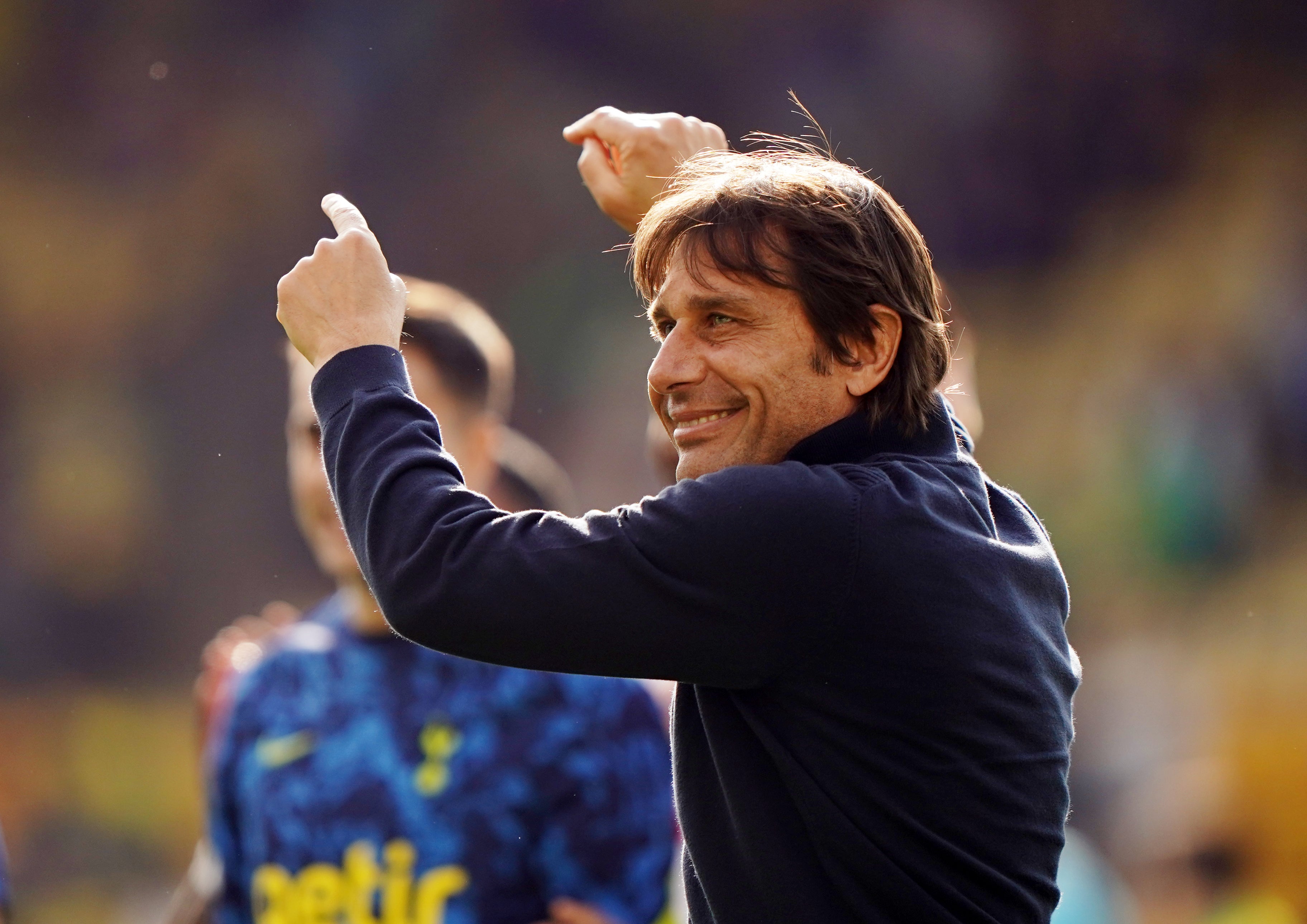 Antonio Conte has Tottenham aiming high (Joe Giddens/PA)