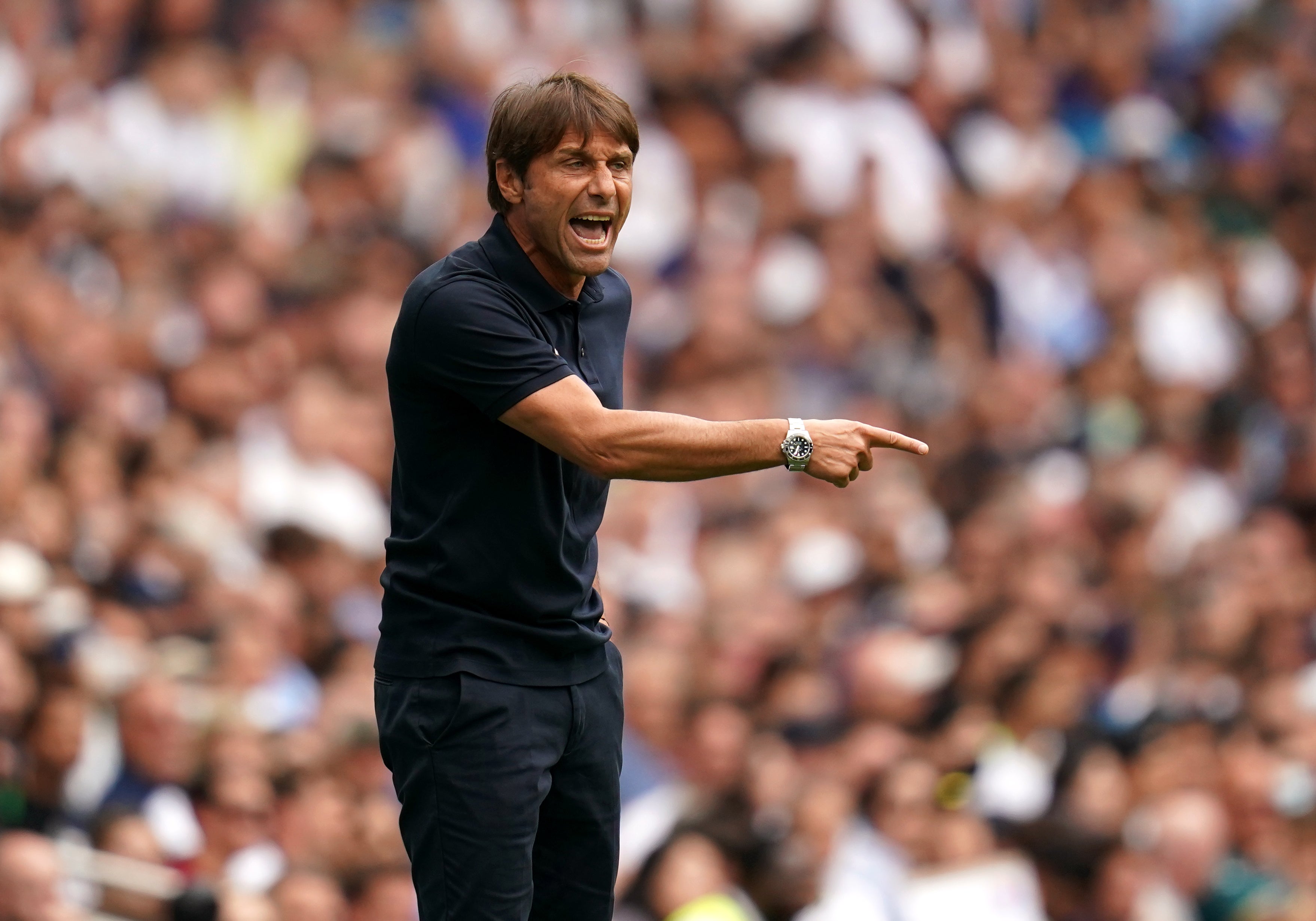 Antonio Conte believes Tottenham’s improved strength in depth will be testing during the next couple of months (John Walton/PA)