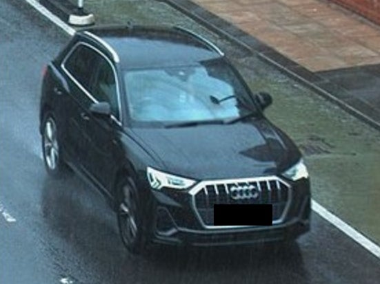 The Audi has been seized and it is in the process of being forensically examined