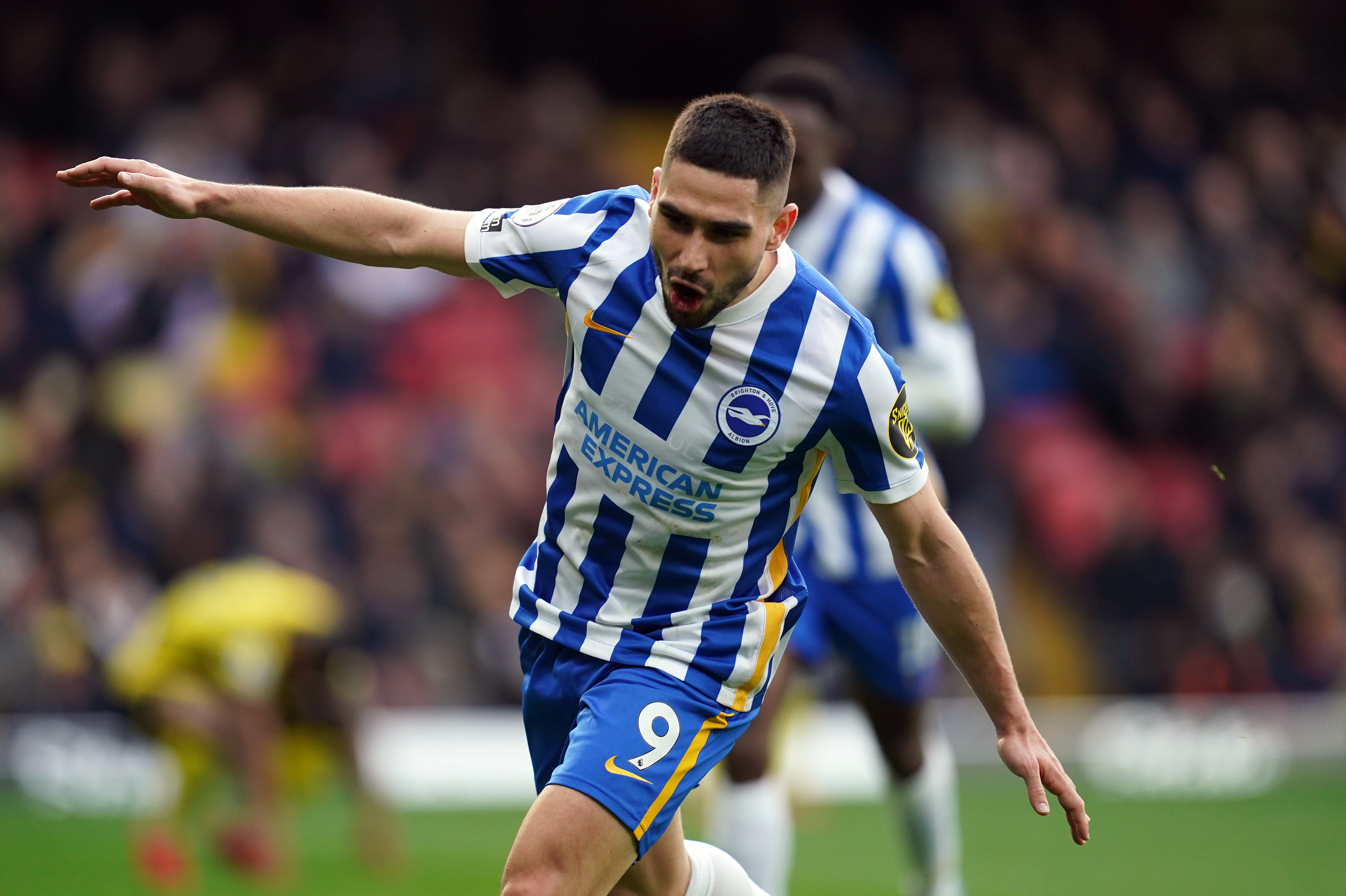 Neal Maupay has joined Everton (Nick Potts/PA)