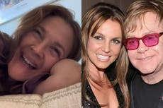 Drew Barrymore praised for ‘adorable’ support of Britney Spears and Elton John’s new single