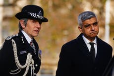 Met Commissioner: Sadiq Khan did not follow ‘due process’ in sacking Cressida Dick, report finds