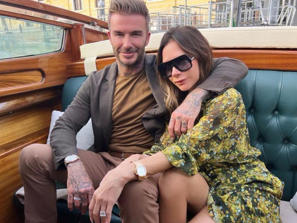 Victoria Beckham and David Beckham