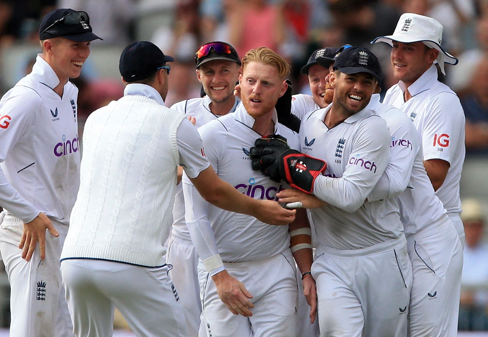 Ben Stokes took the key wicket to break South Africa’s best partnership