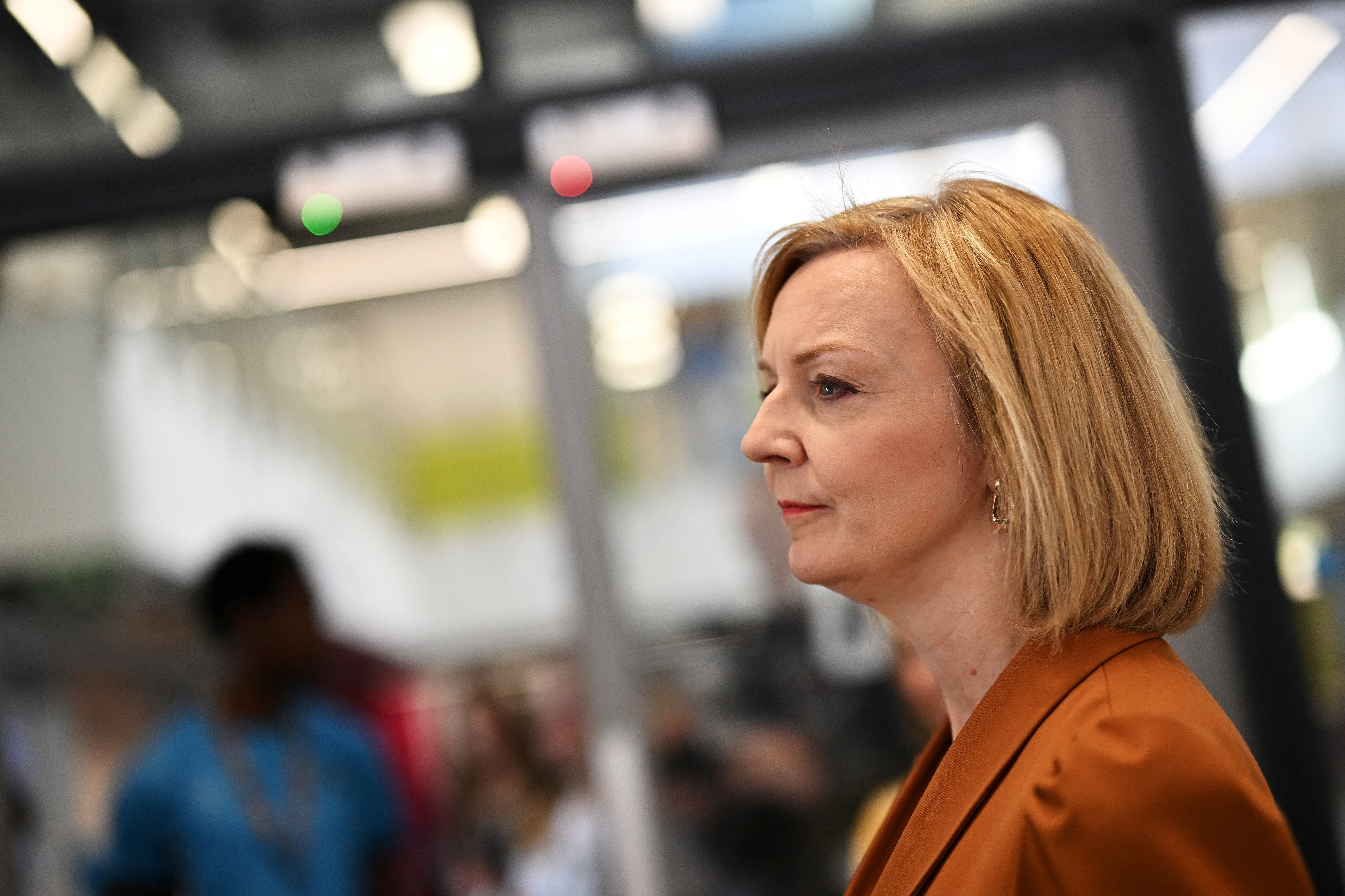 Conservative leadership candidate Liz Truss (Dylan Martinez/PA)