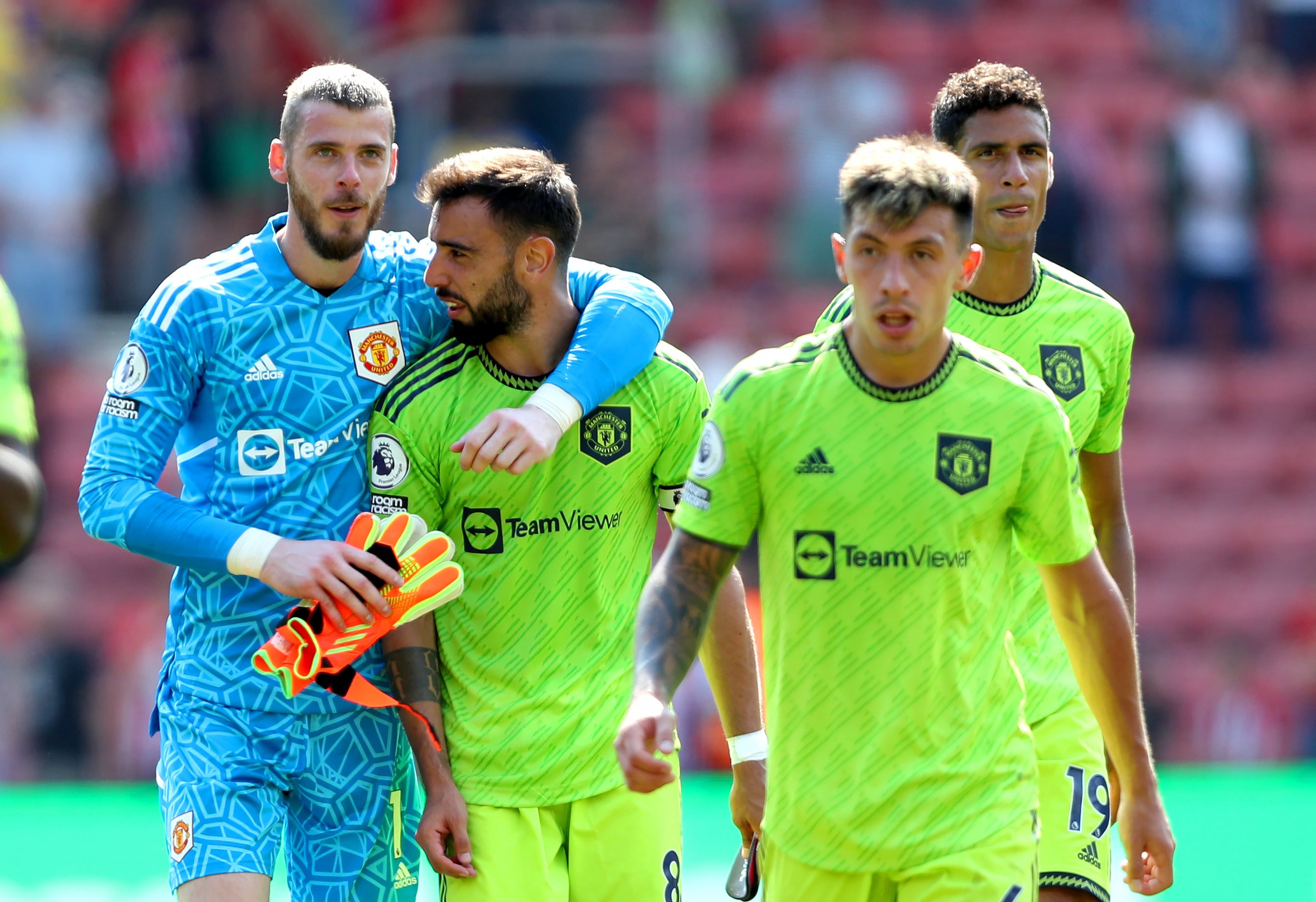 Bruno Fernandes was Manchester United’s match-winner (Kieran Cleeves/PA)