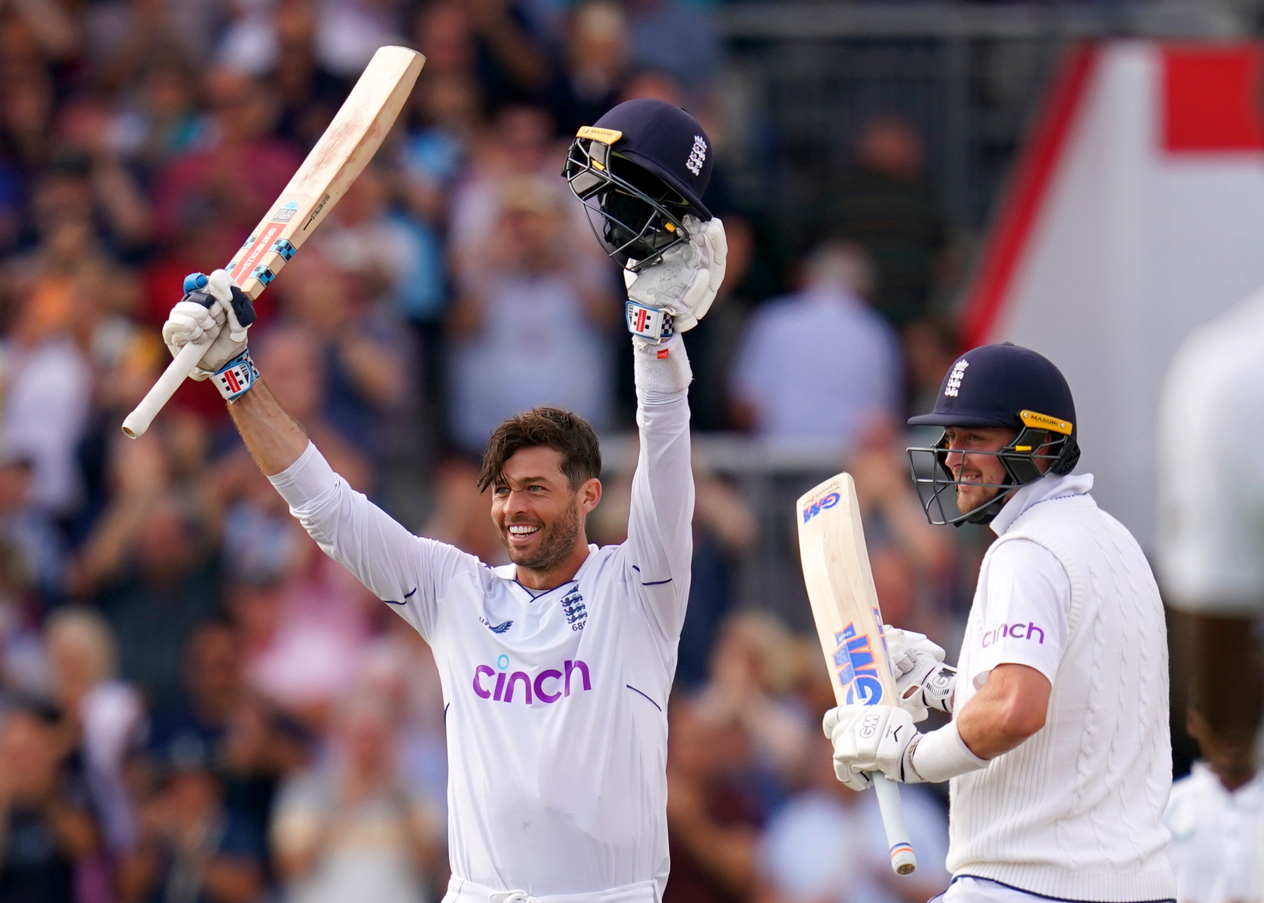 Ben Foakes enjoys the acclaim for his century