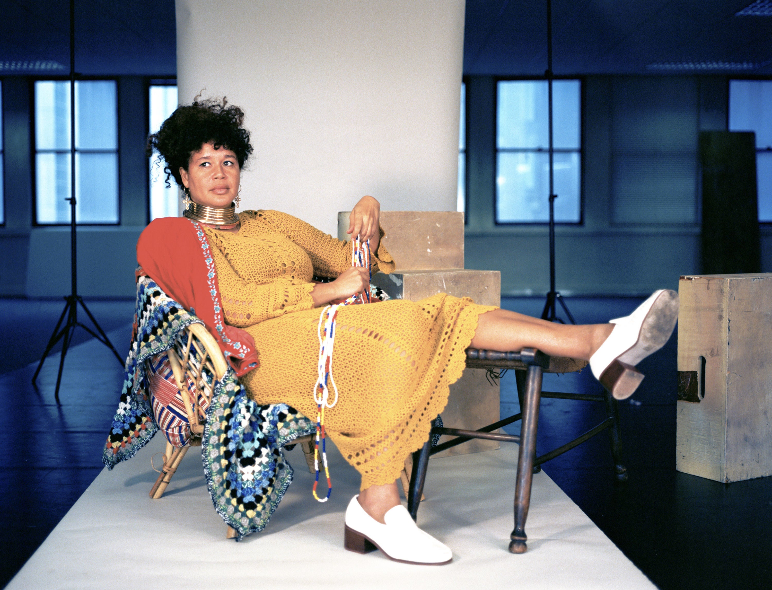 Artist Alberta Whittle was among the pilot artists to have work shown in British embassies (Matthew Williams/PA)