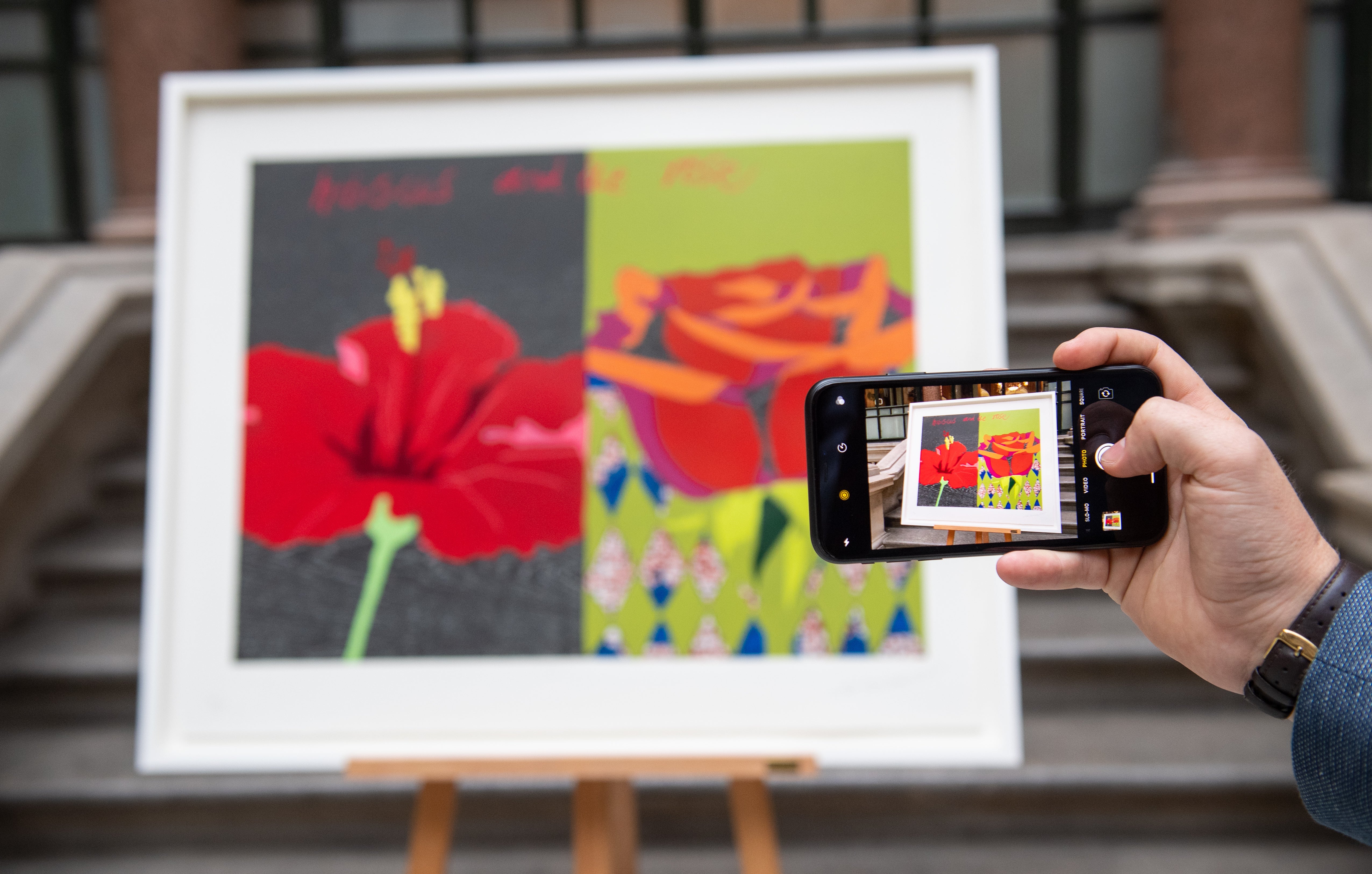 British-Nigerian artist Yinka Shonibare at a Government Art Collection briefing (Dominic Lipinski/PA)