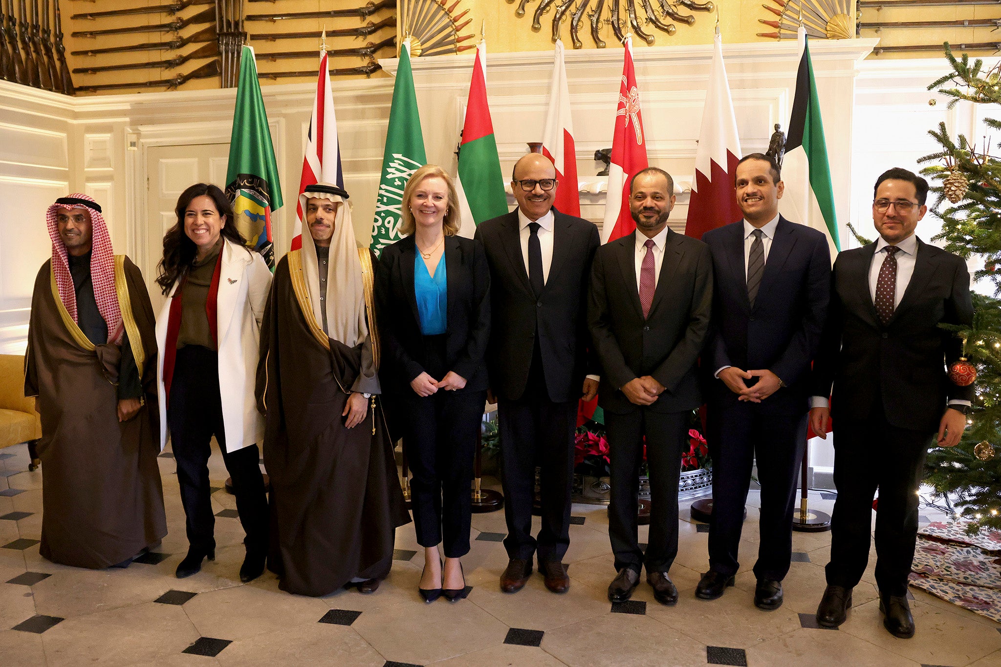 Truss hosted Gulf foreign ministers at Chevening in December