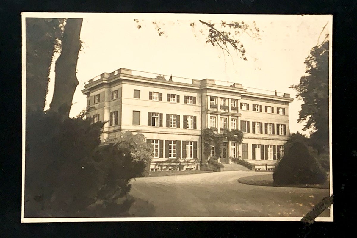 Schloss Zierow as it was was before the Second World War