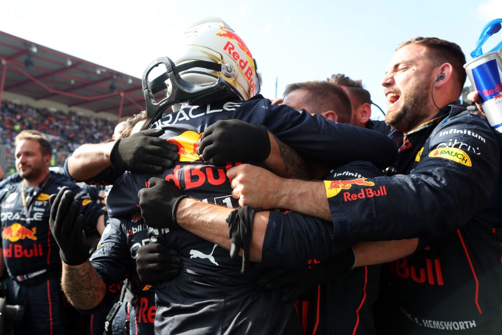 Max Verstappen is closing in on a second successive title