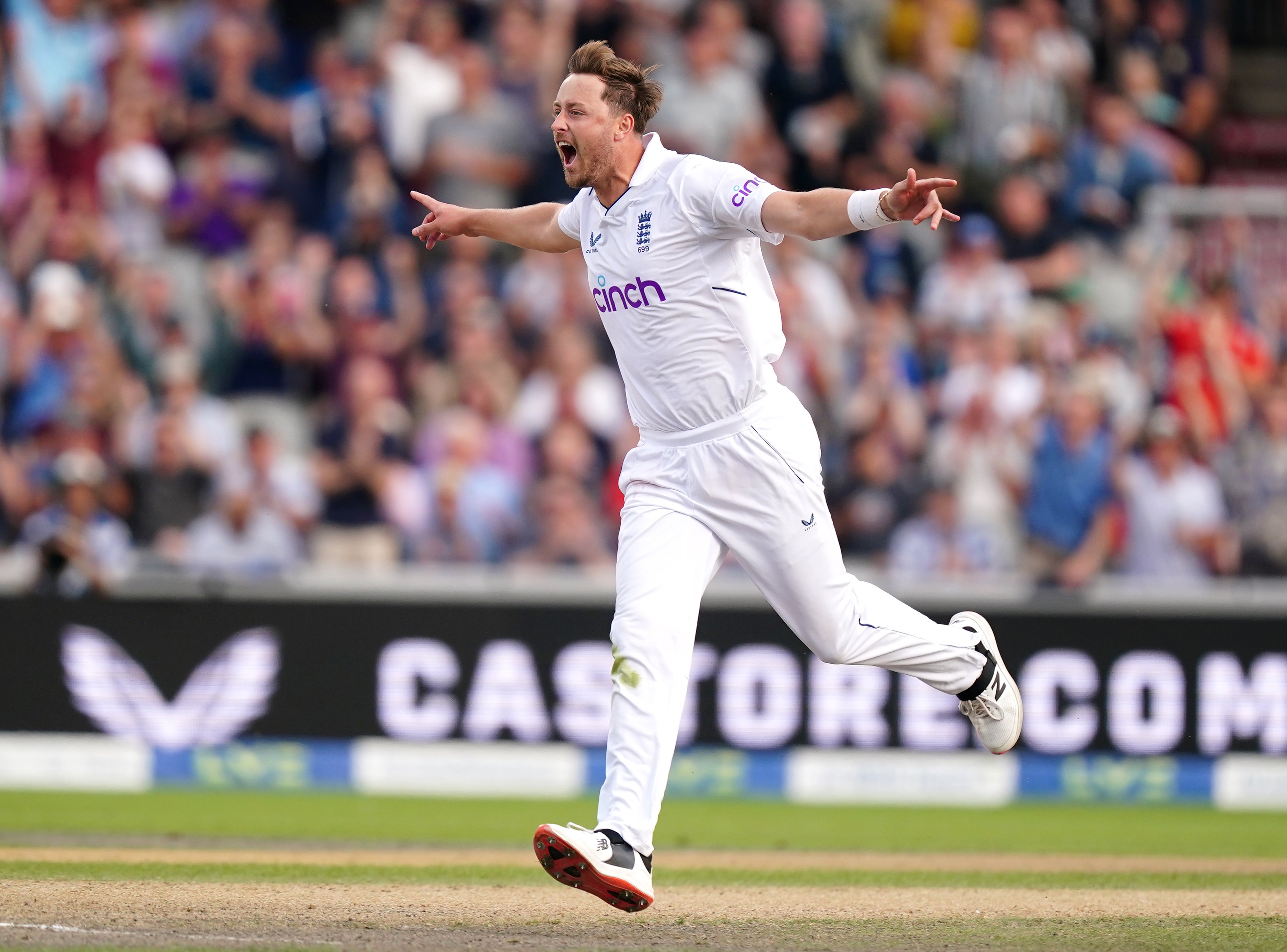 Ollie Robinson enjoyed a memorable return to Test cricket (Mike Egerton/PA)