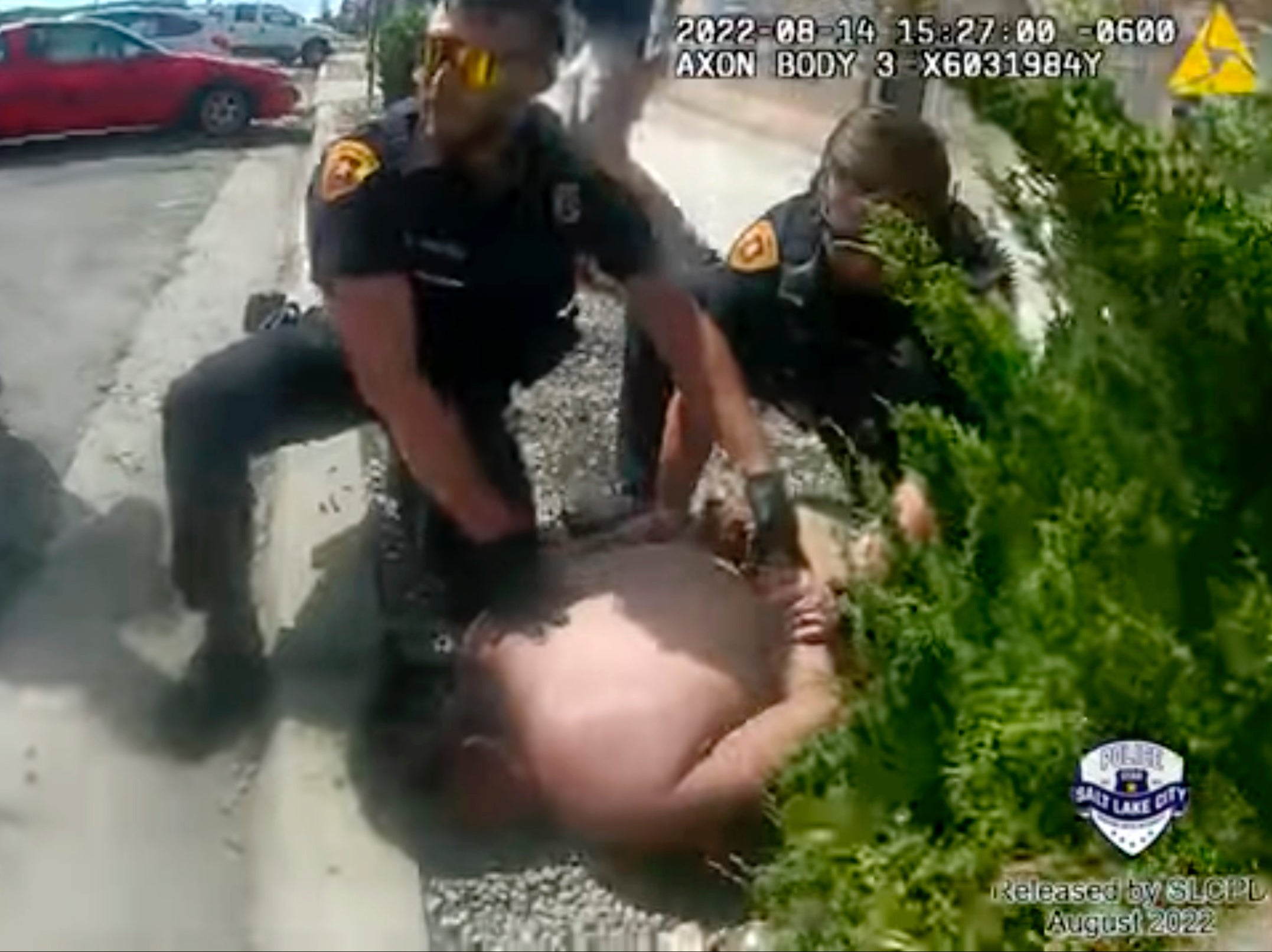 Body camera footage released by the Salt Lake City Police Department