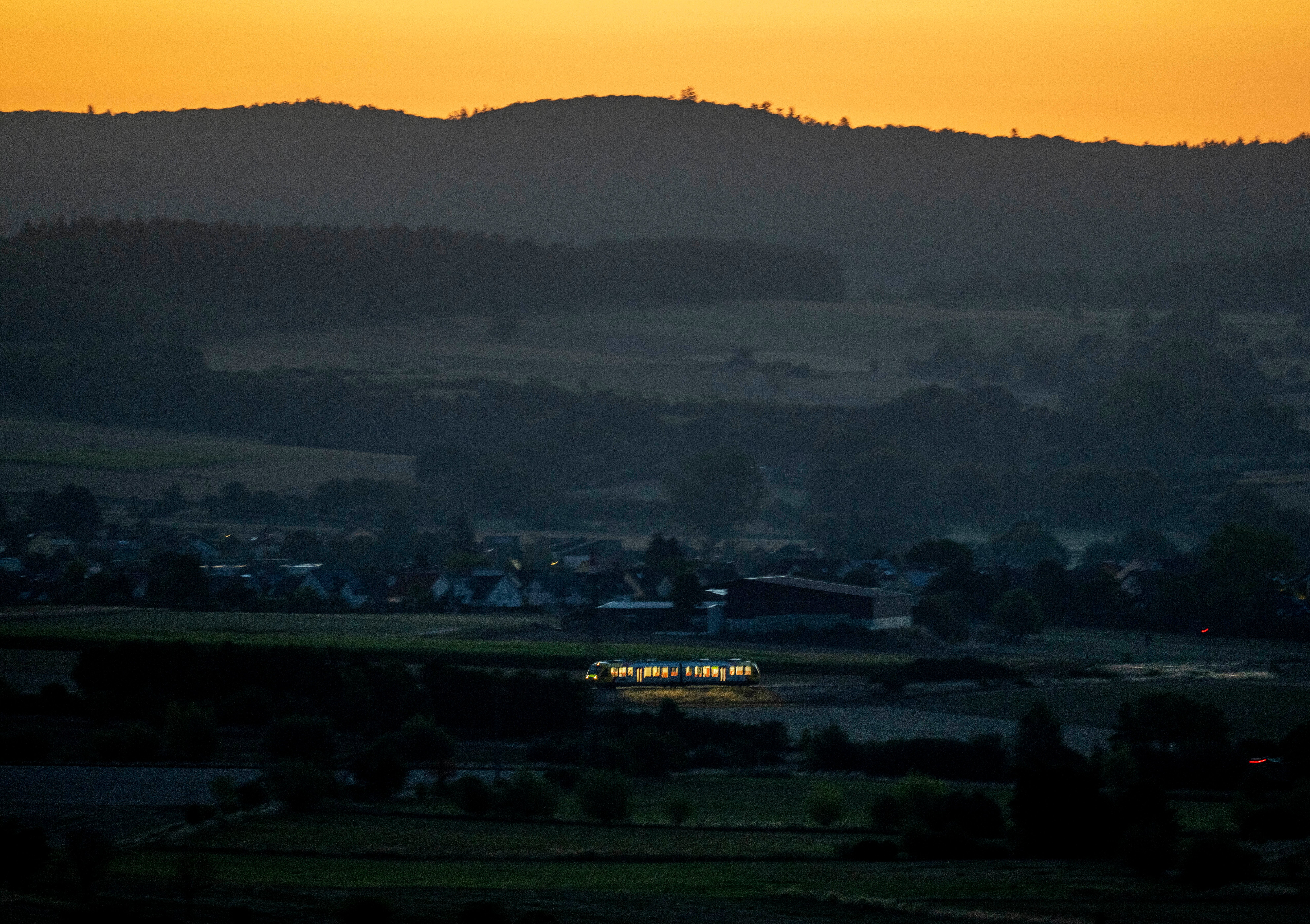 APTOPIX Germany Nine Euro Ticket