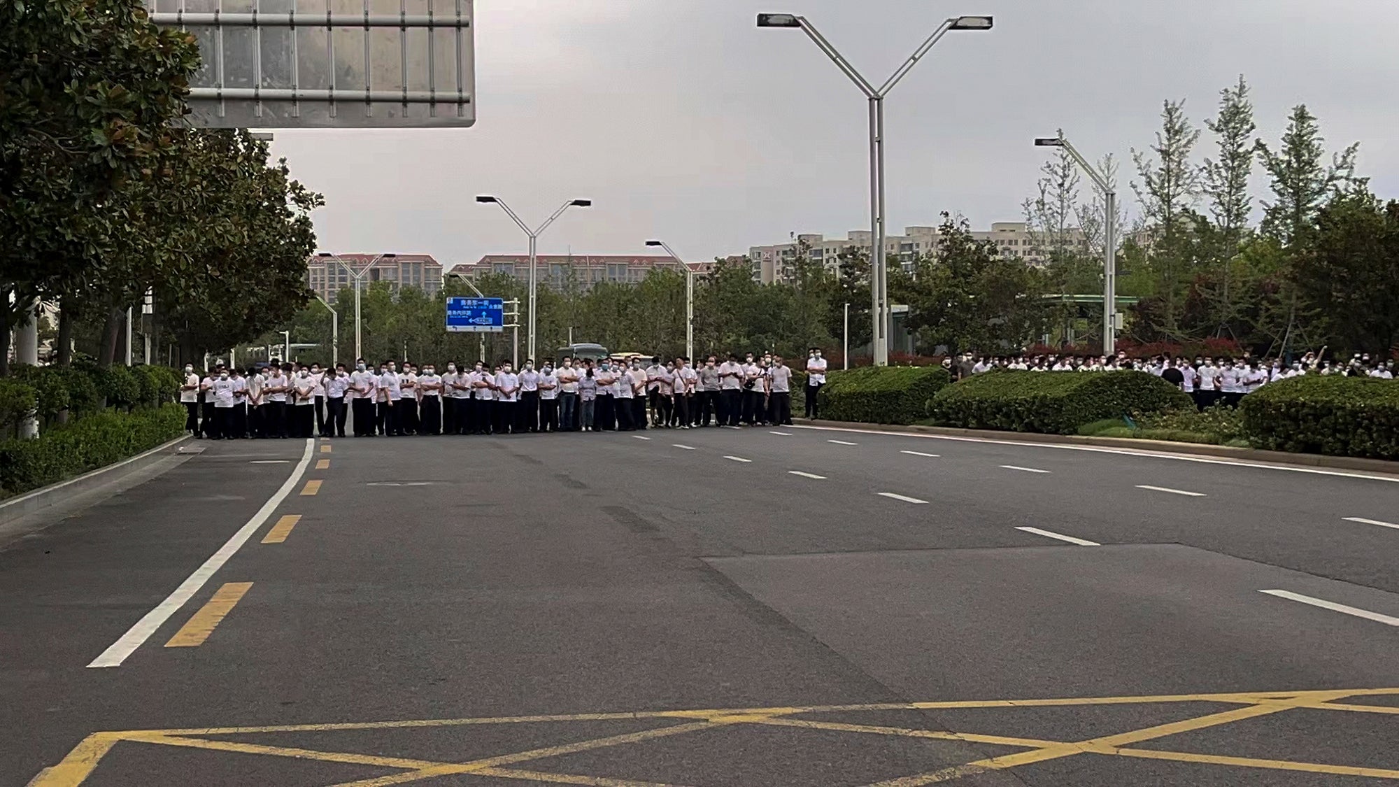 China Bank Protests